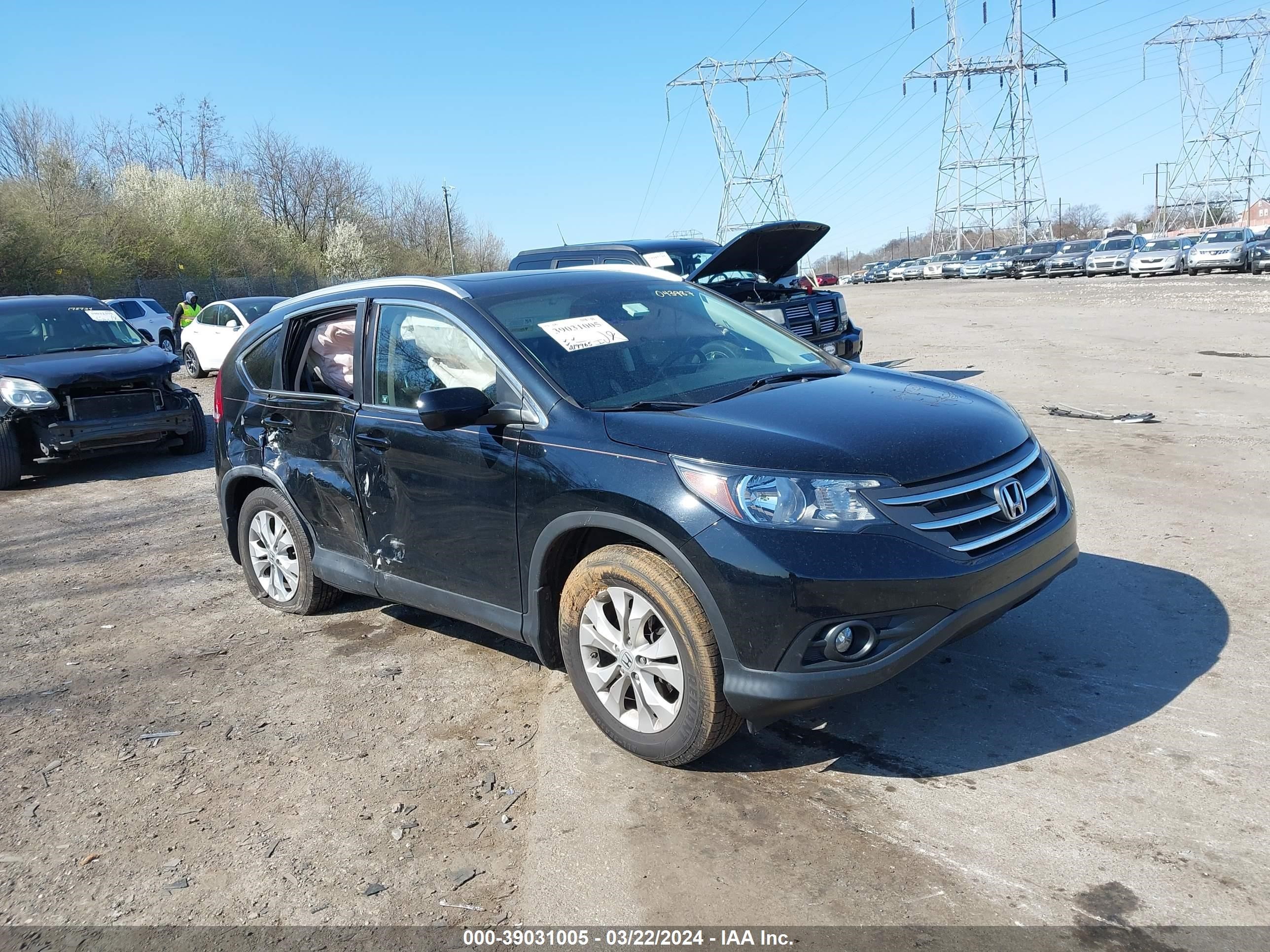 HONDA CR-V 2012 5j6rm3h77cl043987