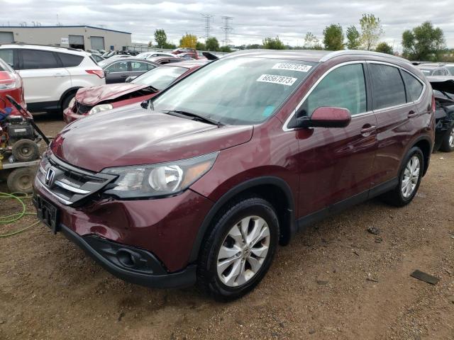 HONDA CR-V EXL 2013 5j6rm3h77dl041495