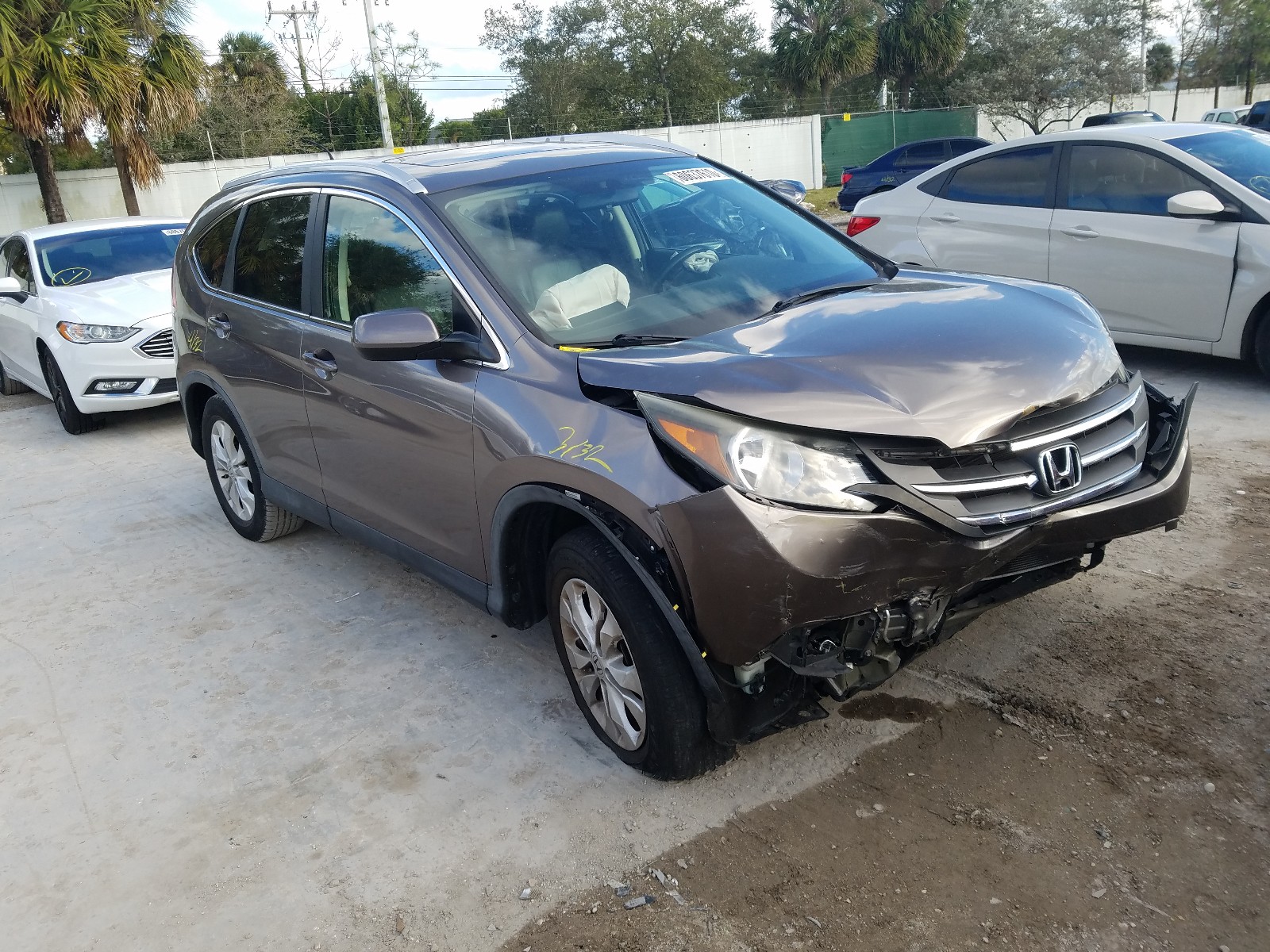 HONDA CR-V EXL 2013 5j6rm3h79dl040803