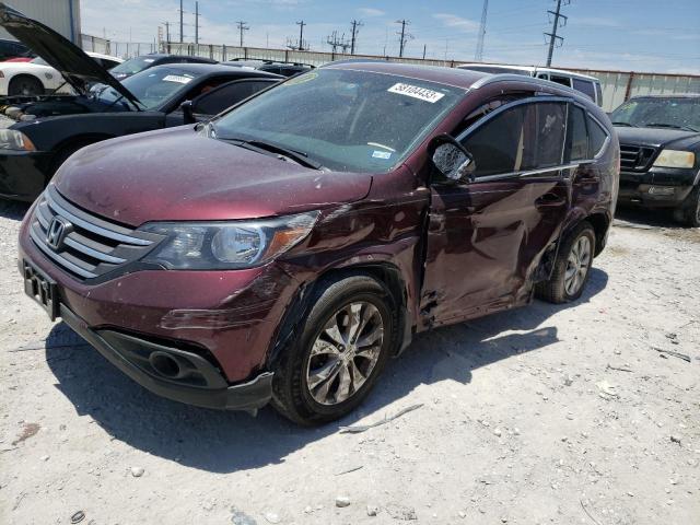 HONDA CR-V EXL 2014 5j6rm3h7xel035482