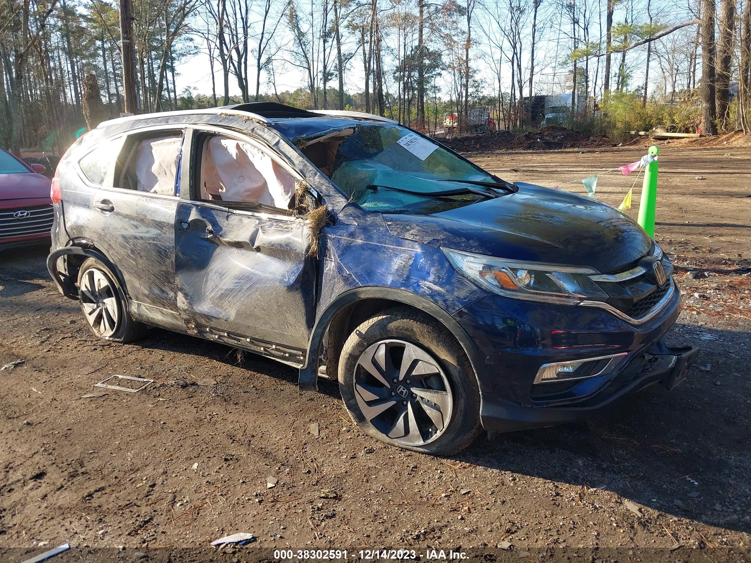 HONDA CR-V 2015 5j6rm3h96fl007004