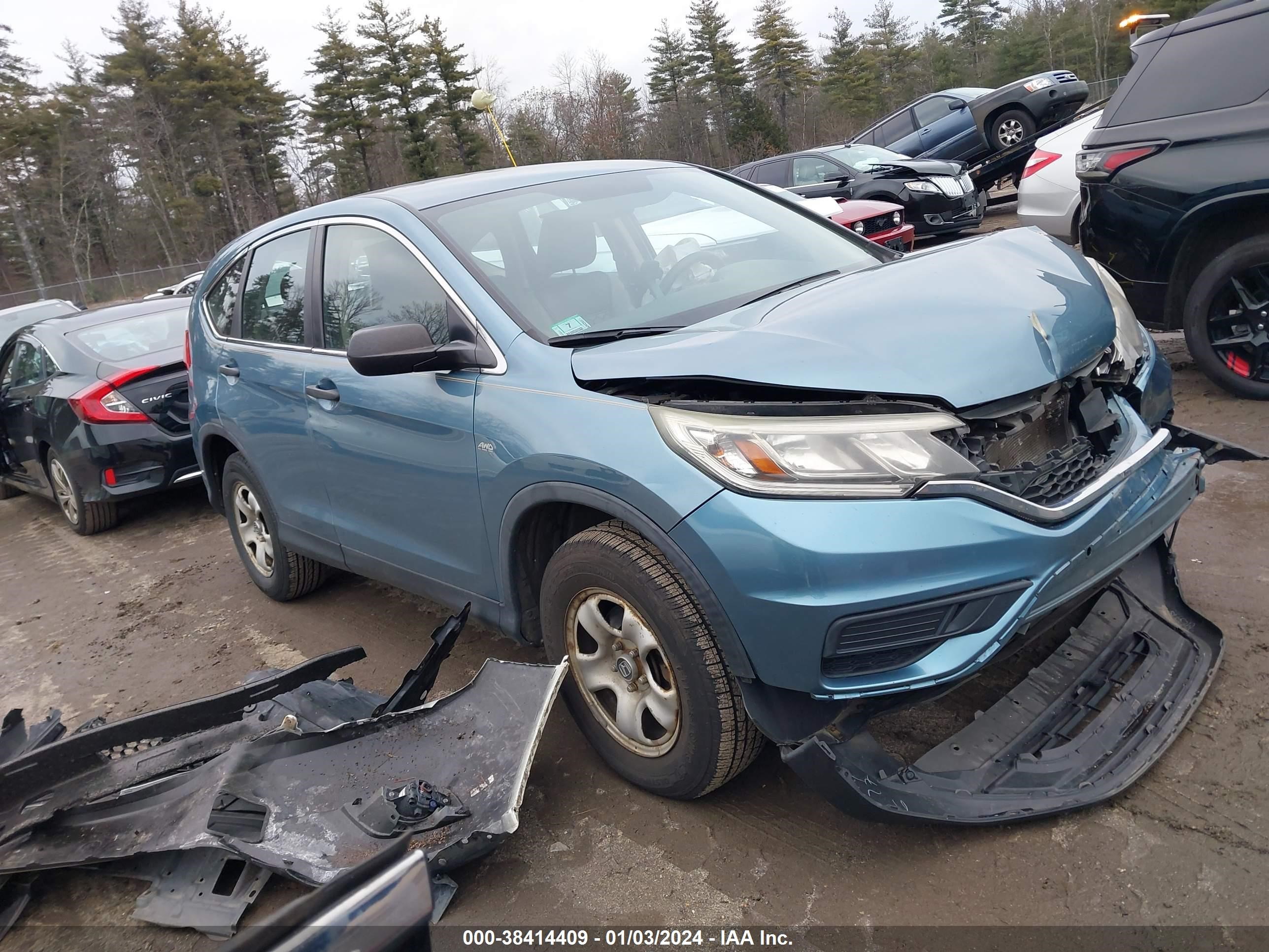 HONDA CR-V 2015 5j6rm4h33fl060583