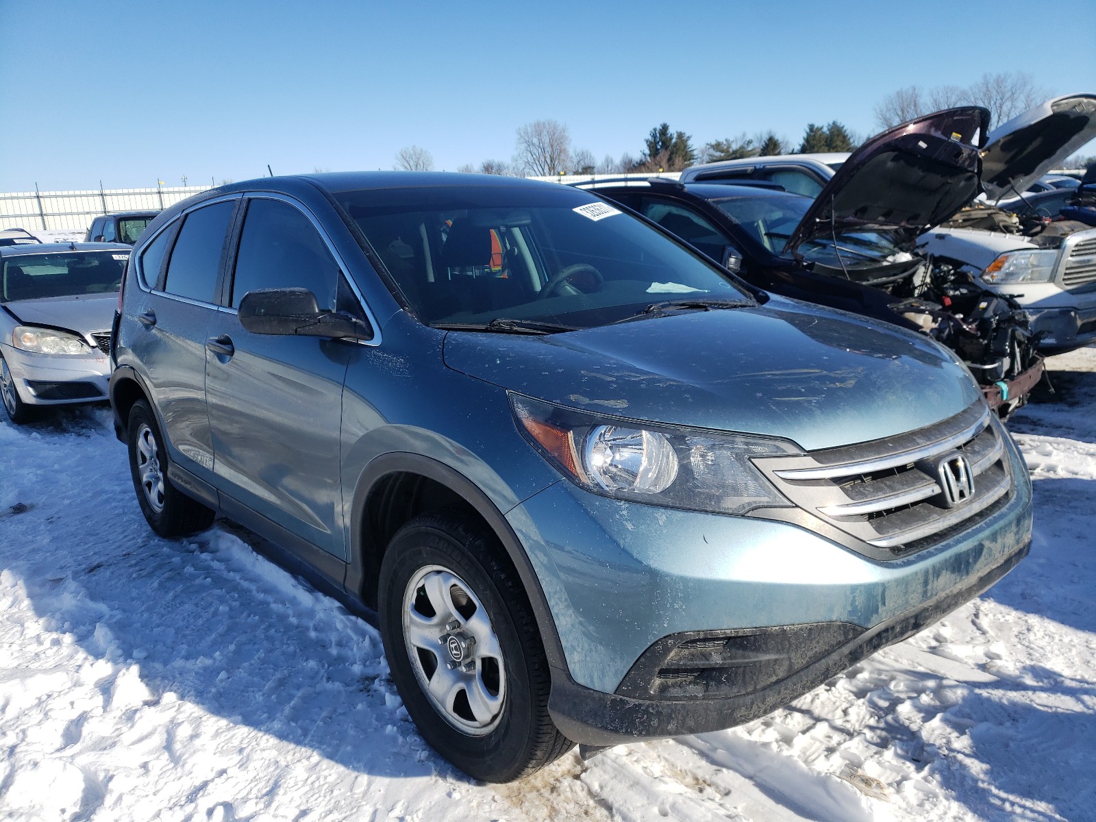 HONDA CR-V LX 2013 5j6rm4h35dl078712