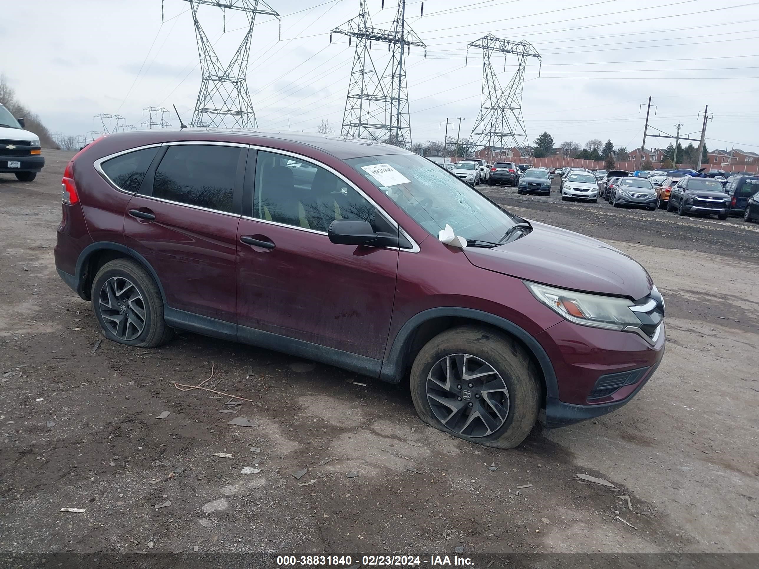 HONDA CR-V 2016 5j6rm4h47gl072990