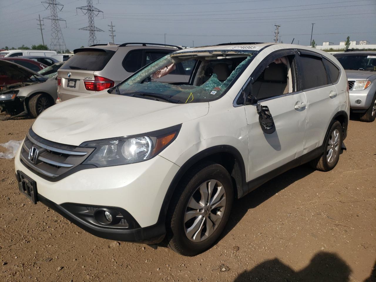 HONDA CR-V 2014 5j6rm4h50el091211