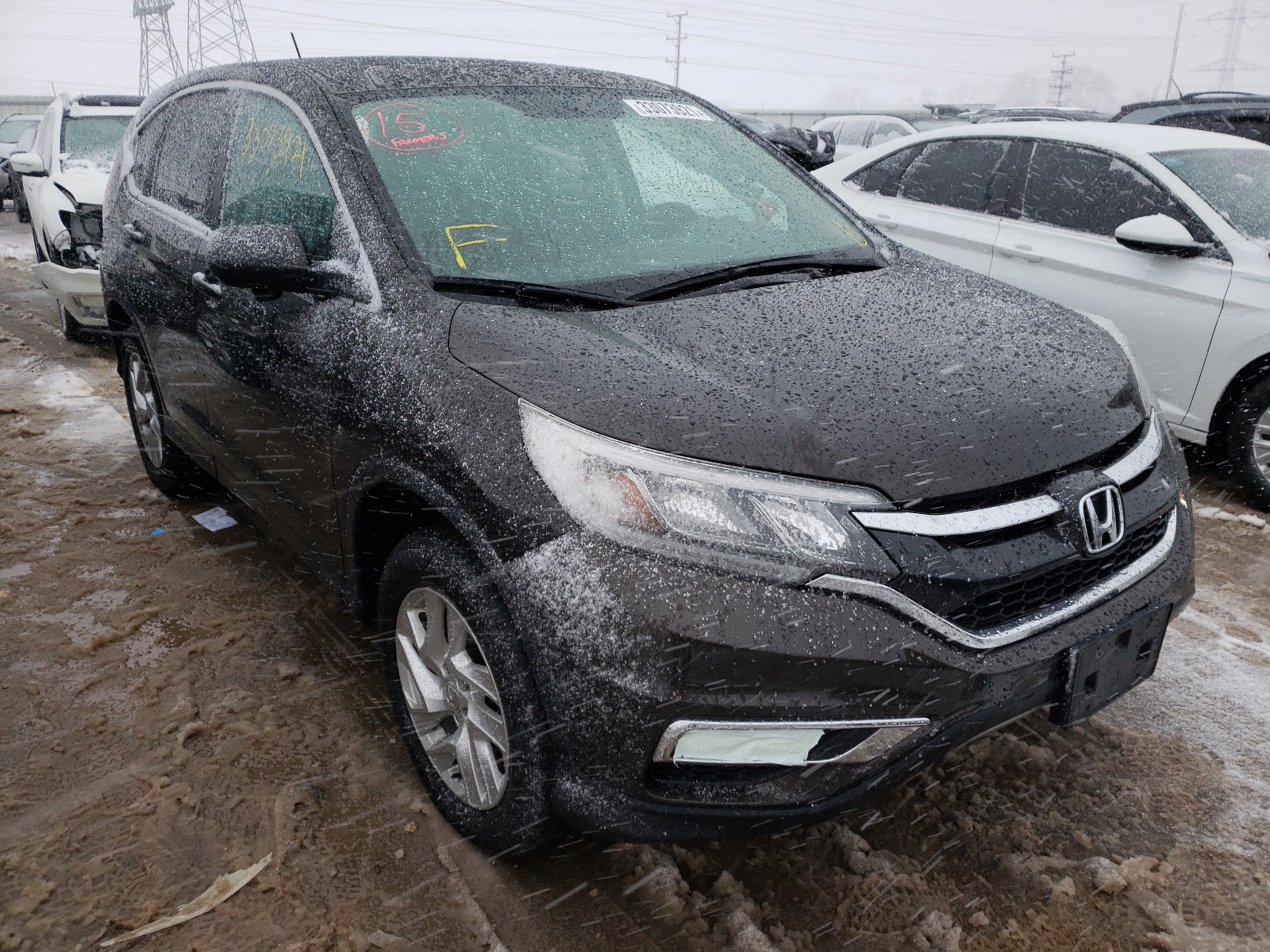 HONDA CR-V EX 2015 5j6rm4h50fl100572