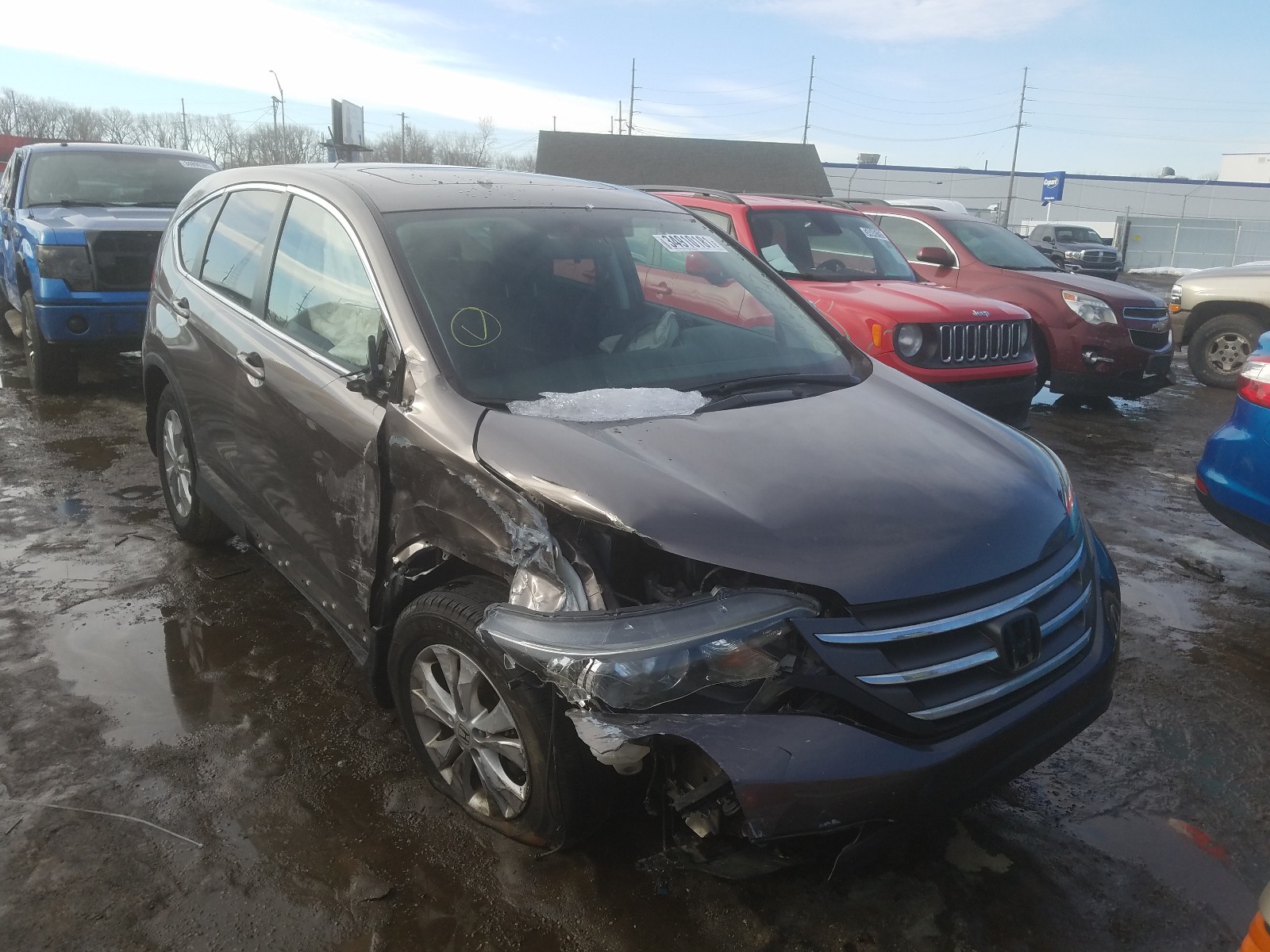 HONDA CR-V EX 2014 5j6rm4h51el086938