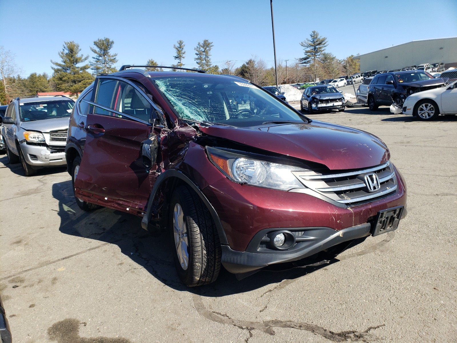 HONDA CR-V EXL 2014 5j6rm4h76el057694