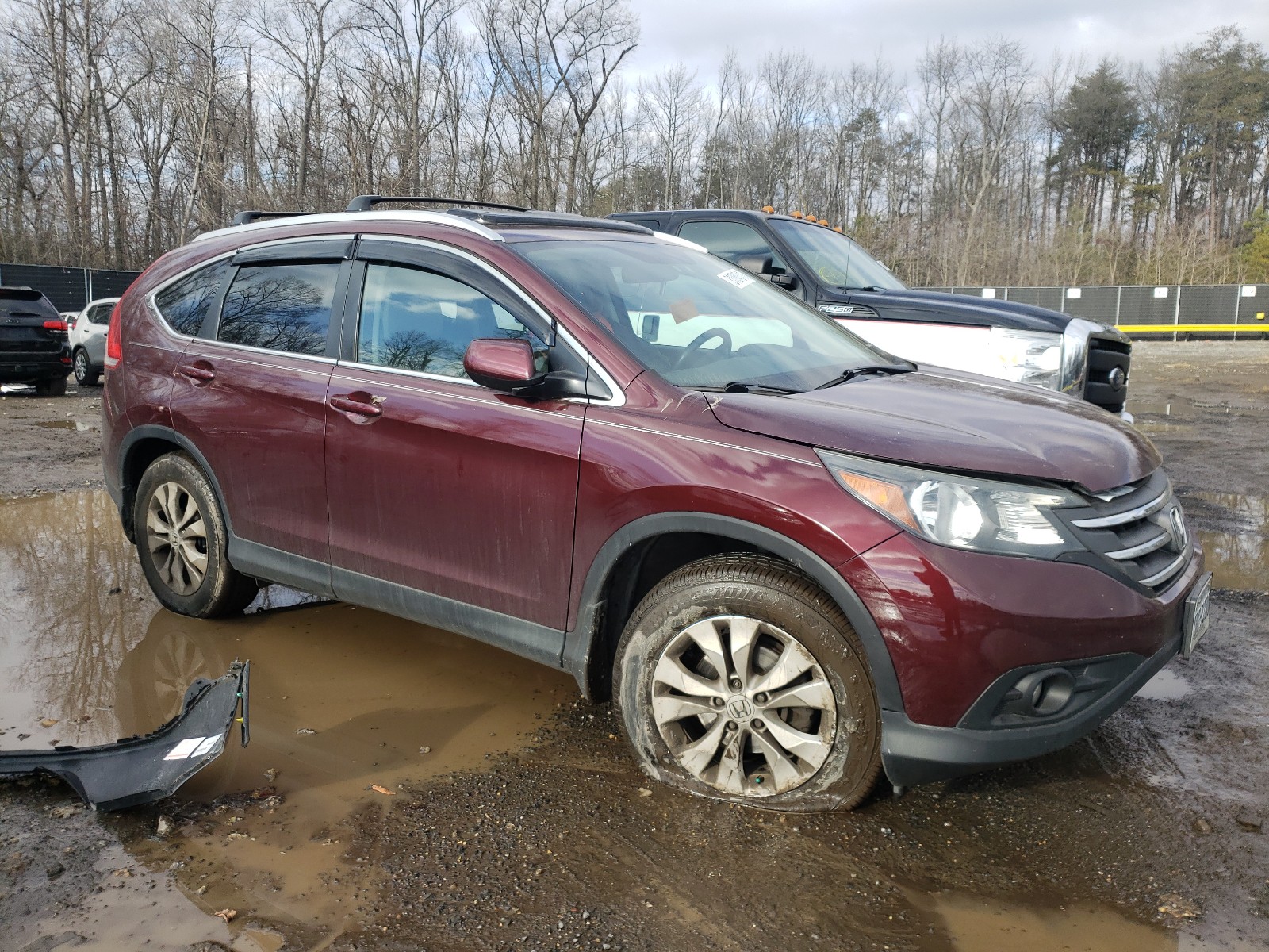 HONDA CR-V EXL 2014 5j6rm4h76el119918