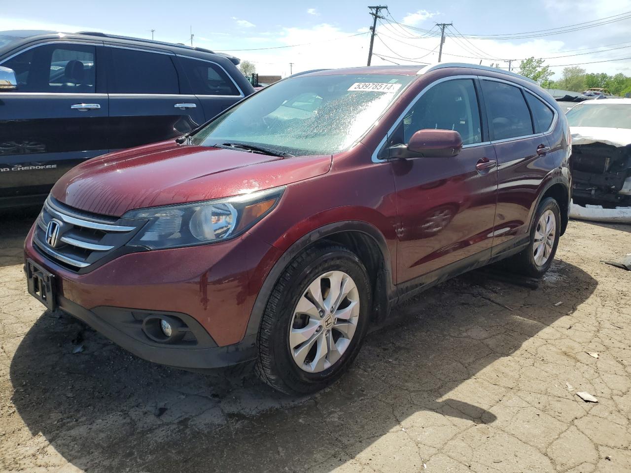 HONDA CR-V 2013 5j6rm4h78dl044315