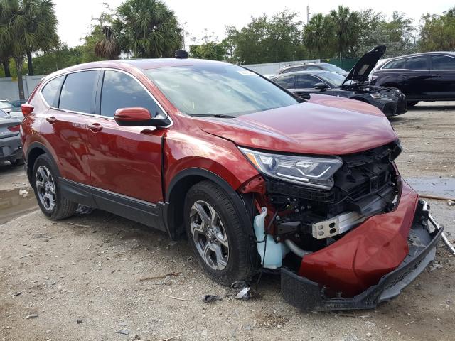 HONDA CR-V EX 2019 5j6rw1h54kl000932