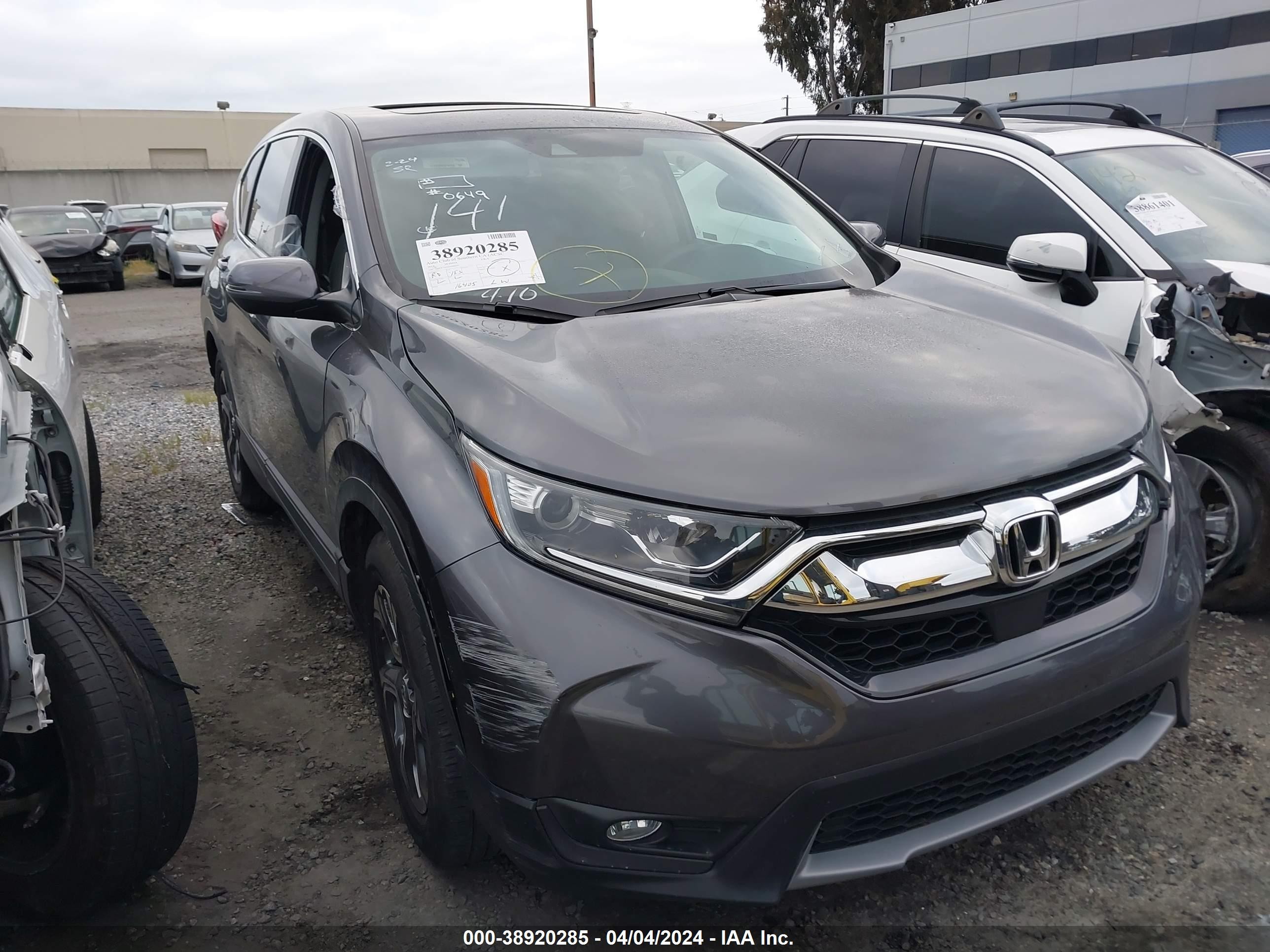 HONDA CR-V 2018 5j6rw1h56ja000649