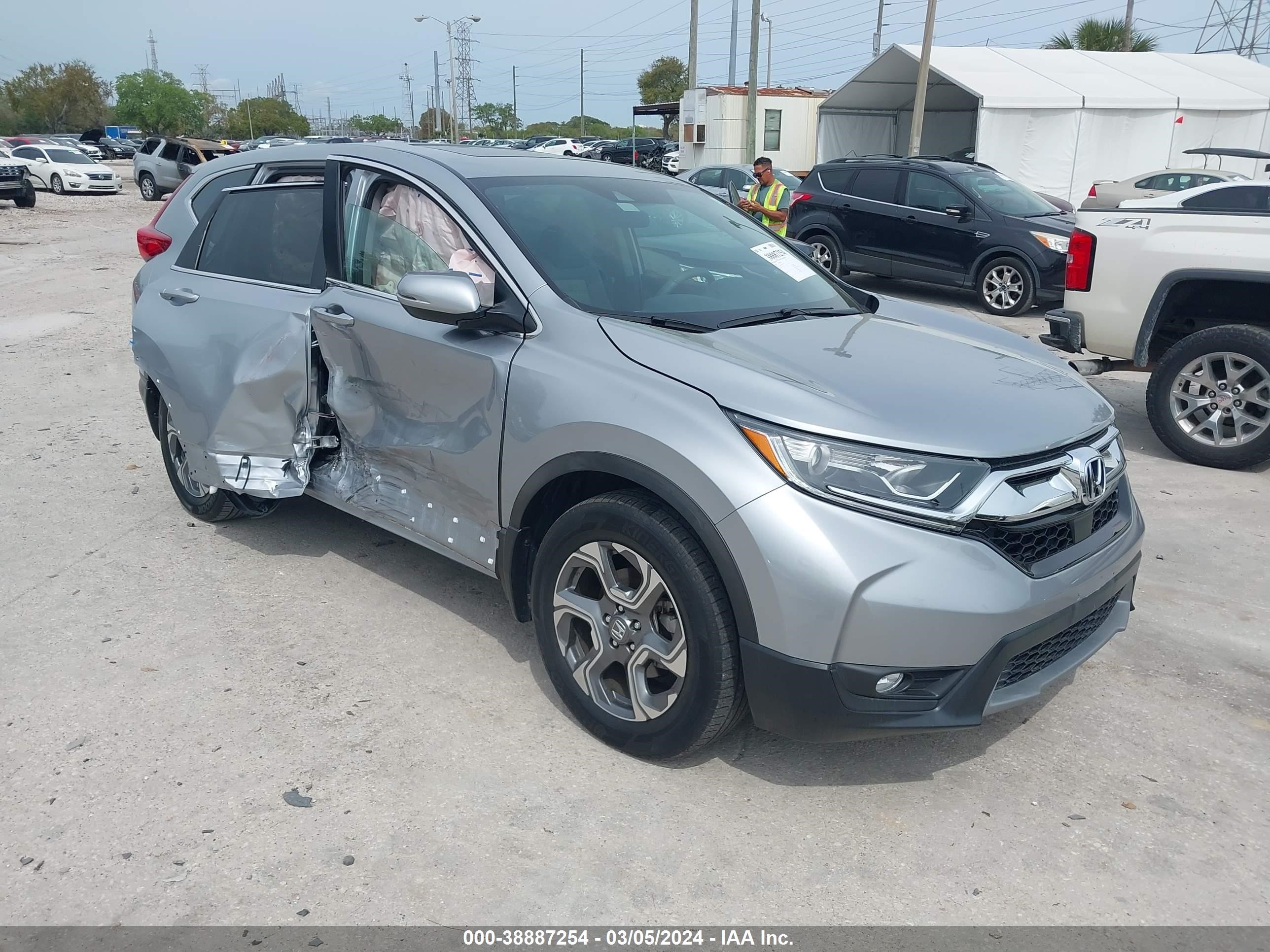 HONDA CR-V 2018 5j6rw1h57ja013488