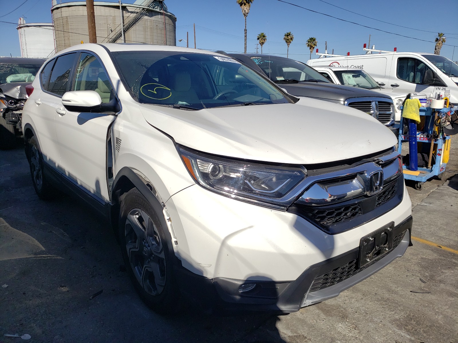 HONDA CR-V EX 2019 5j6rw1h59ka027930