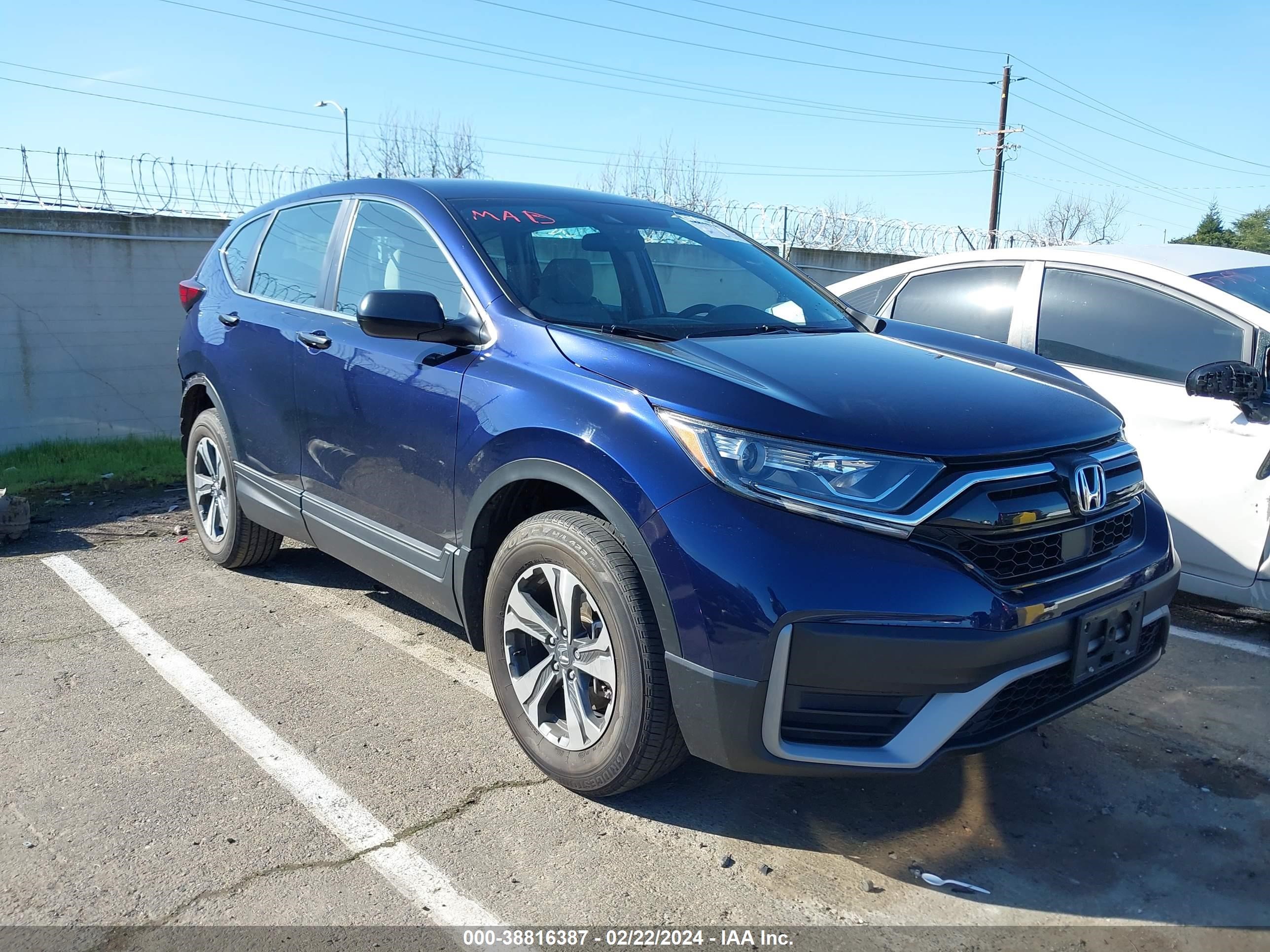 HONDA CR-V 2020 5j6rw2h20la012620