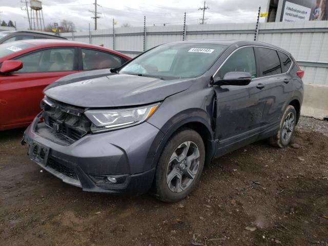 HONDA CR-V EX 2019 5j6rw2h54kl014724