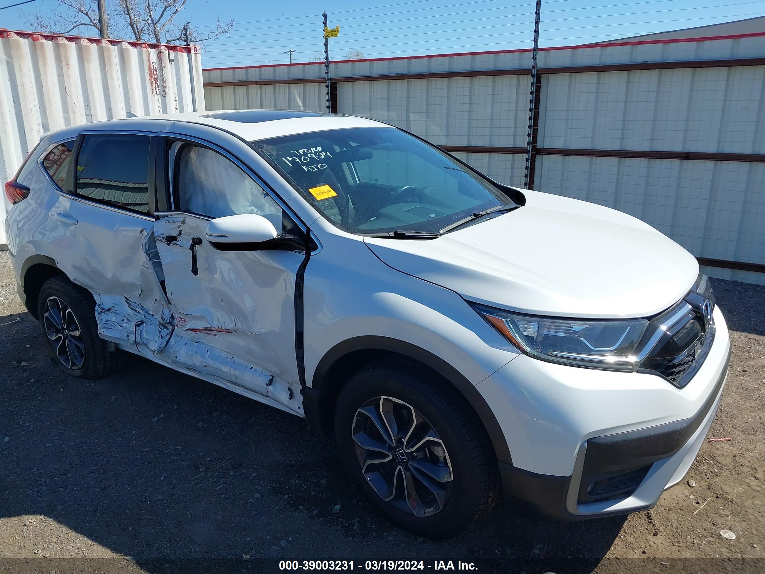 HONDA CR-V 2021 5j6rw2h54ml024270