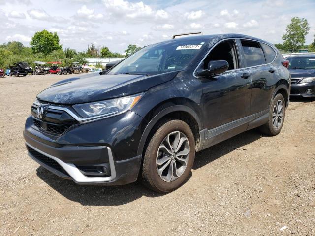 HONDA CR-V EX 2021 5j6rw2h55ml017120