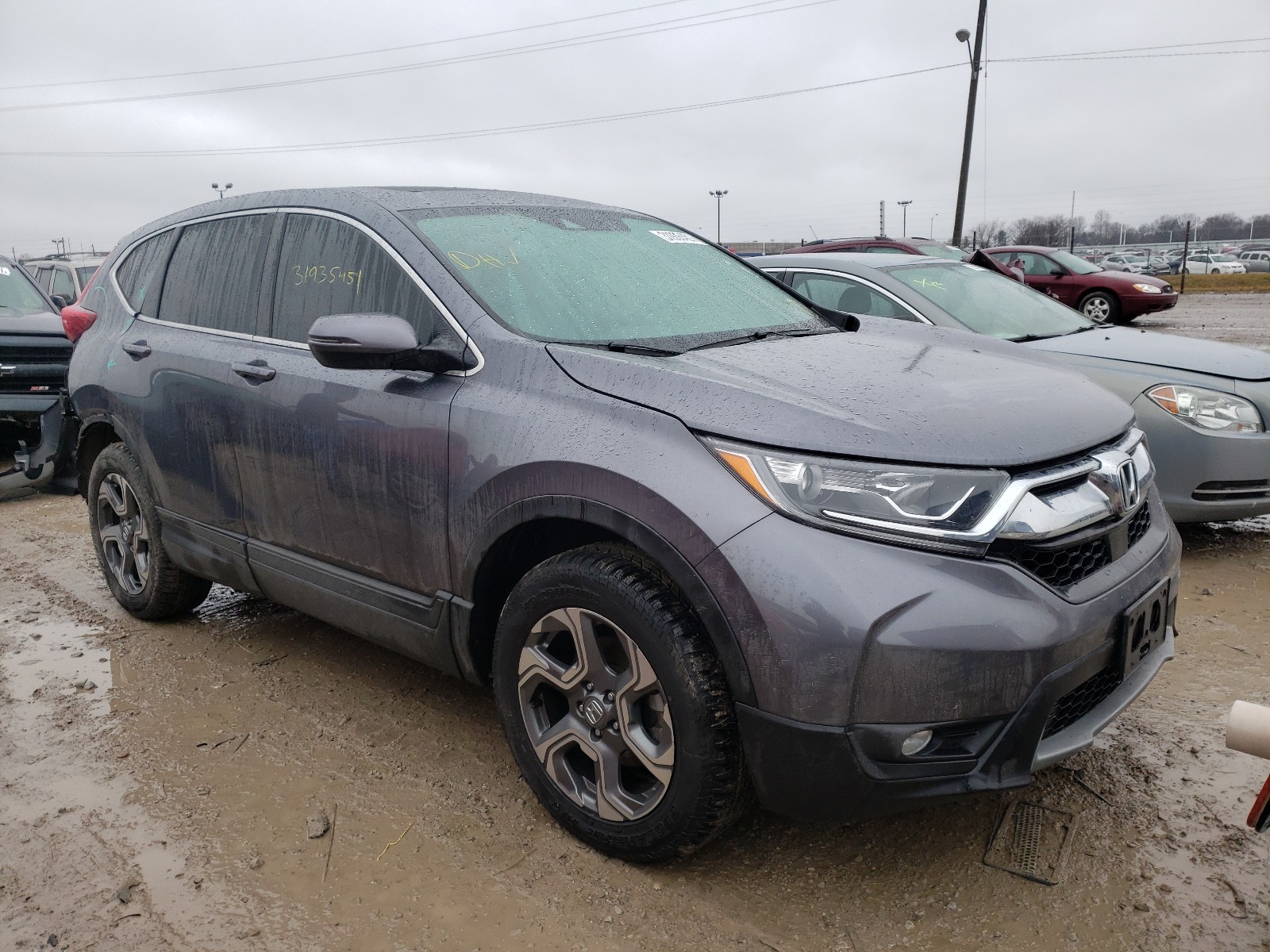 HONDA CR-V EXL 2017 5j6rw2h89hl045177