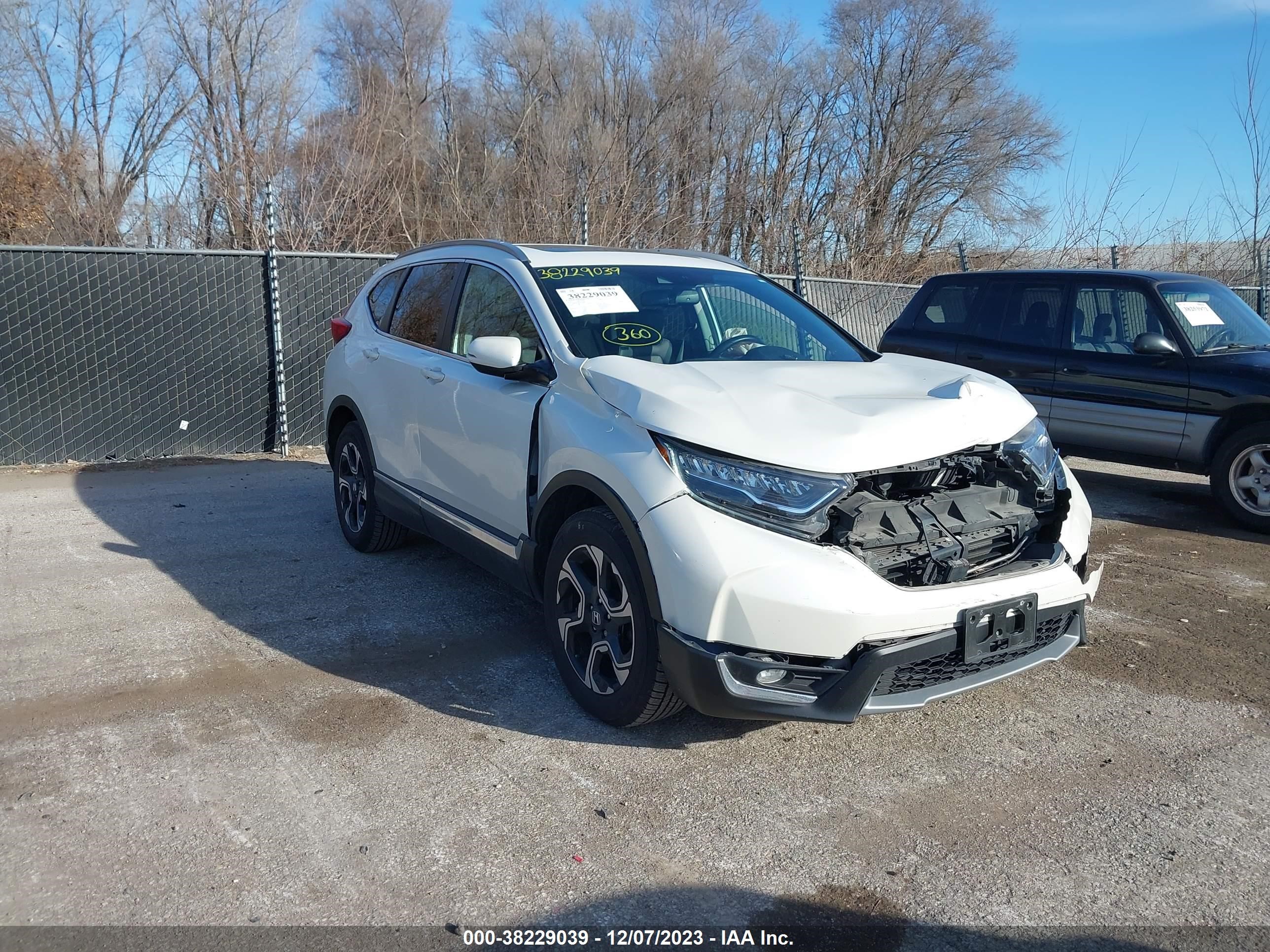 HONDA CR-V 2018 5j6rw2h93jl024498