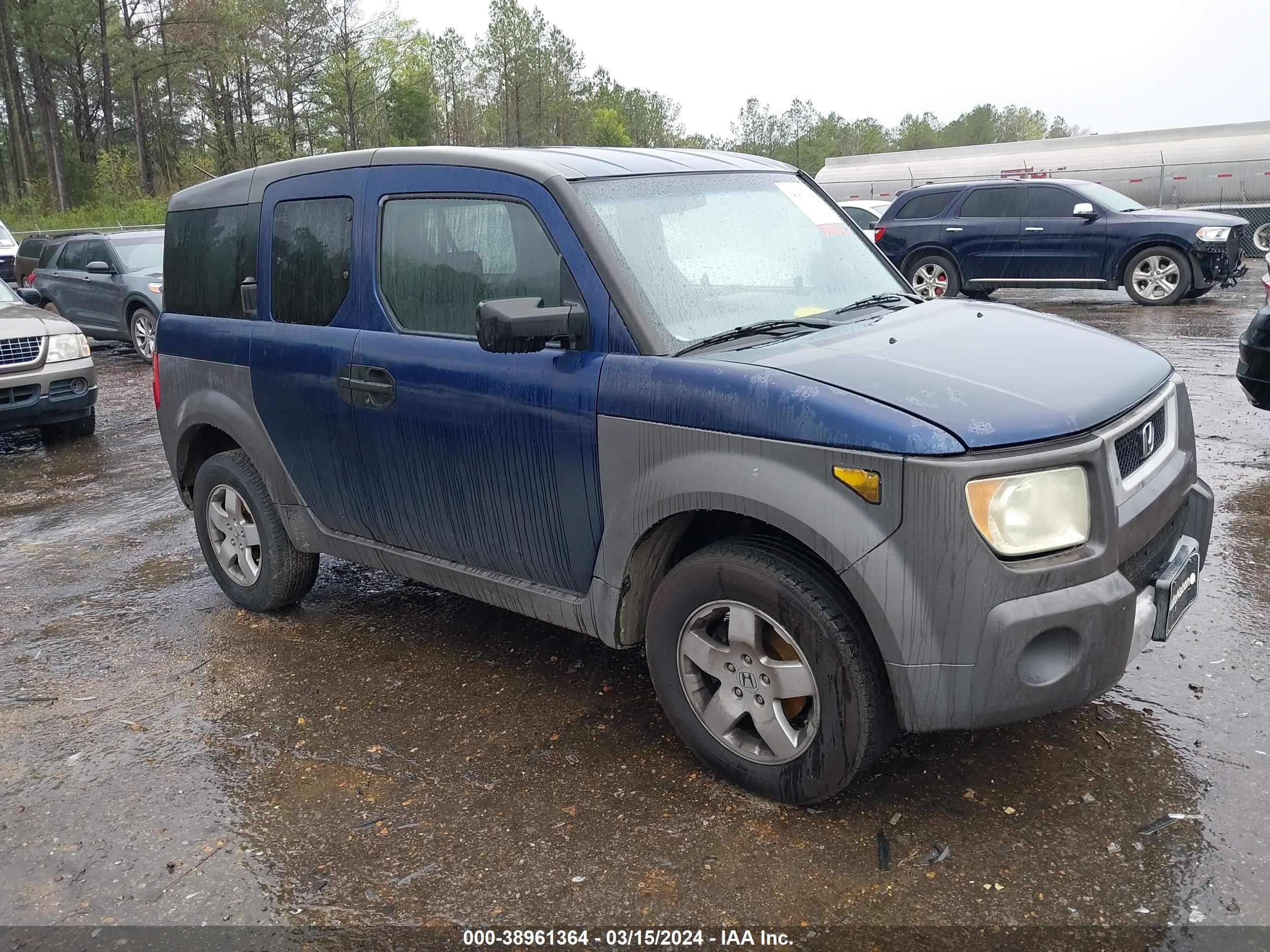 HONDA ELEMENT 2003 5j6yh17693l020904