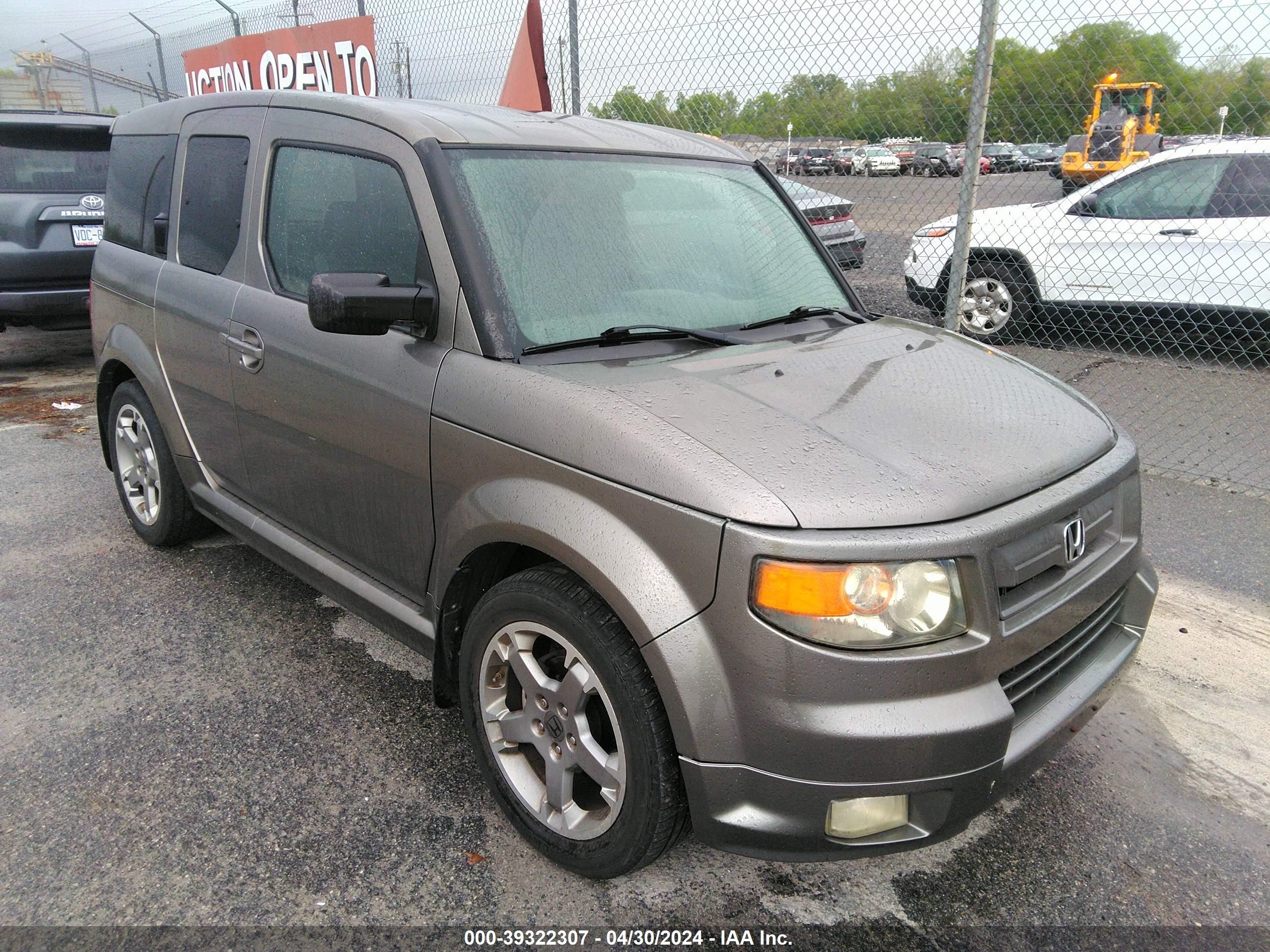 HONDA ELEMENT 2007 5j6yh17937l002172