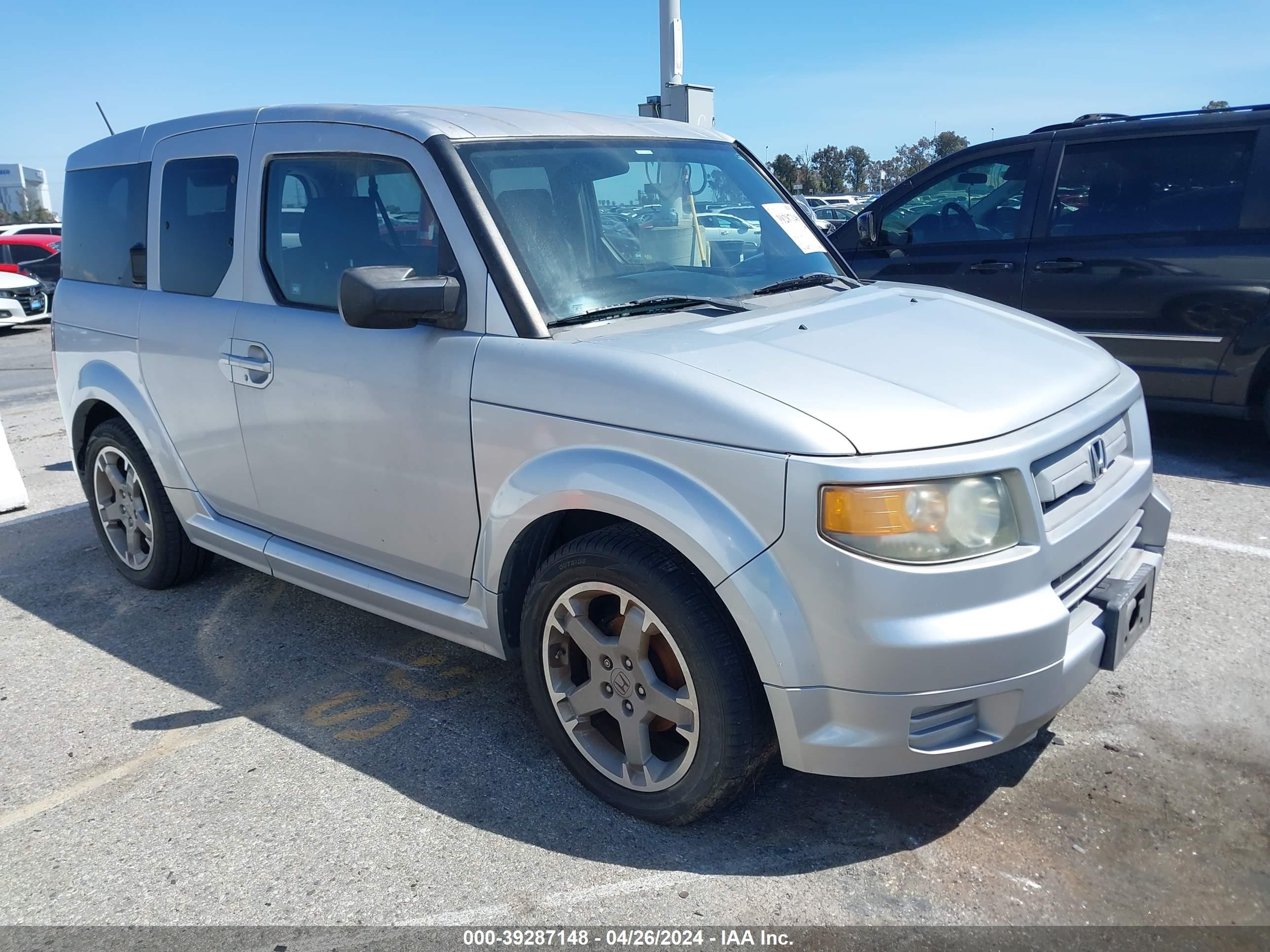 HONDA ELEMENT 2008 5j6yh17978l006520