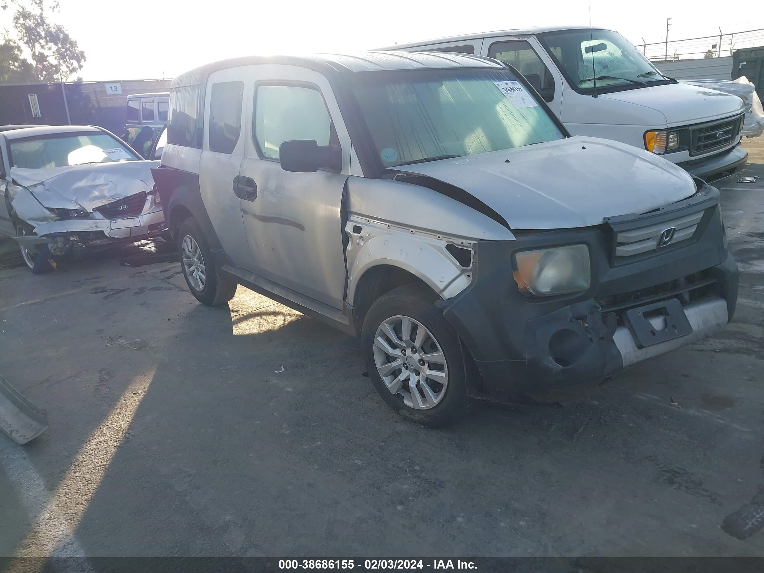 HONDA ELEMENT 2007 5j6yh18307l004665