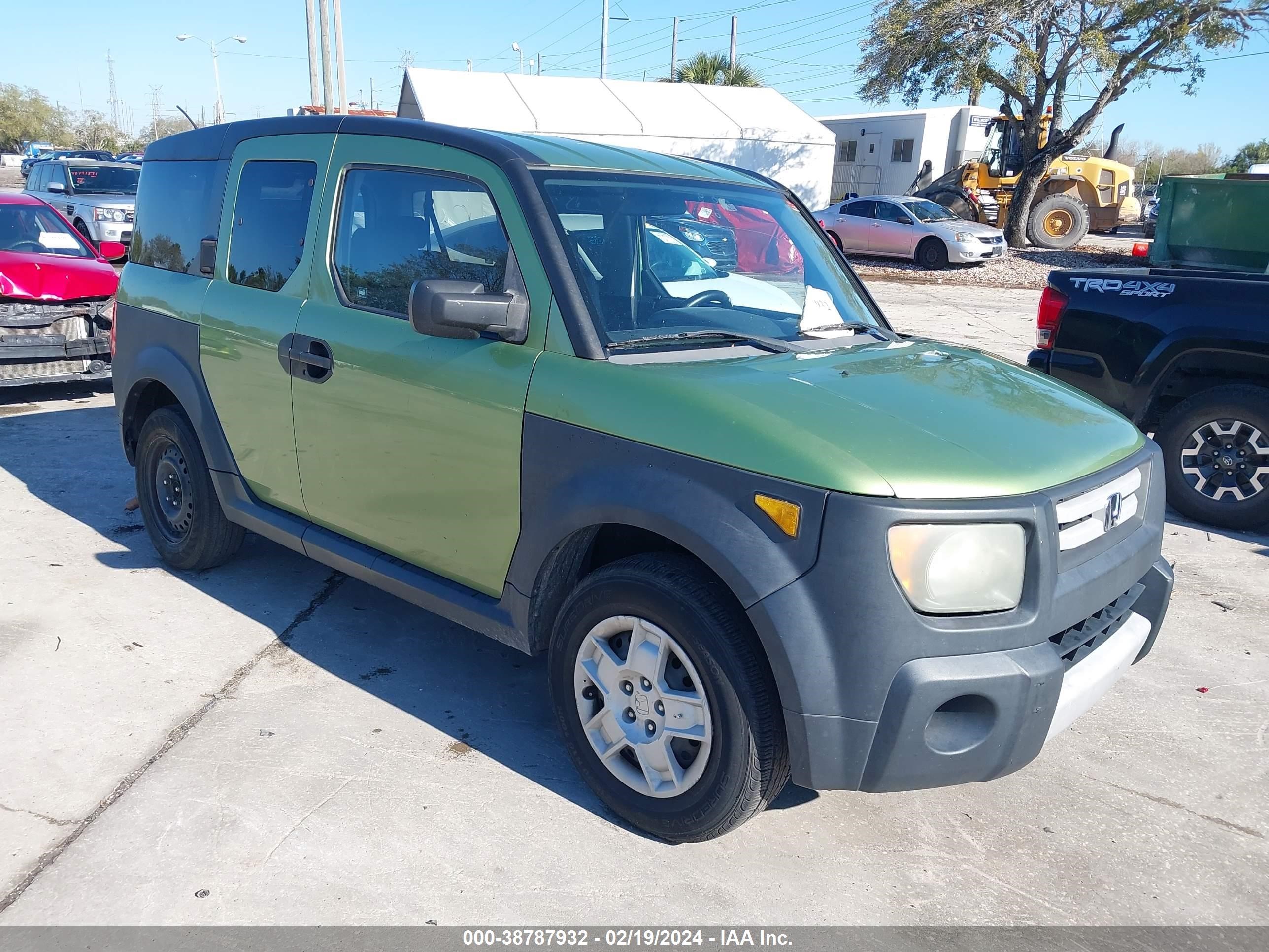 HONDA ELEMENT 2007 5j6yh18387l010147