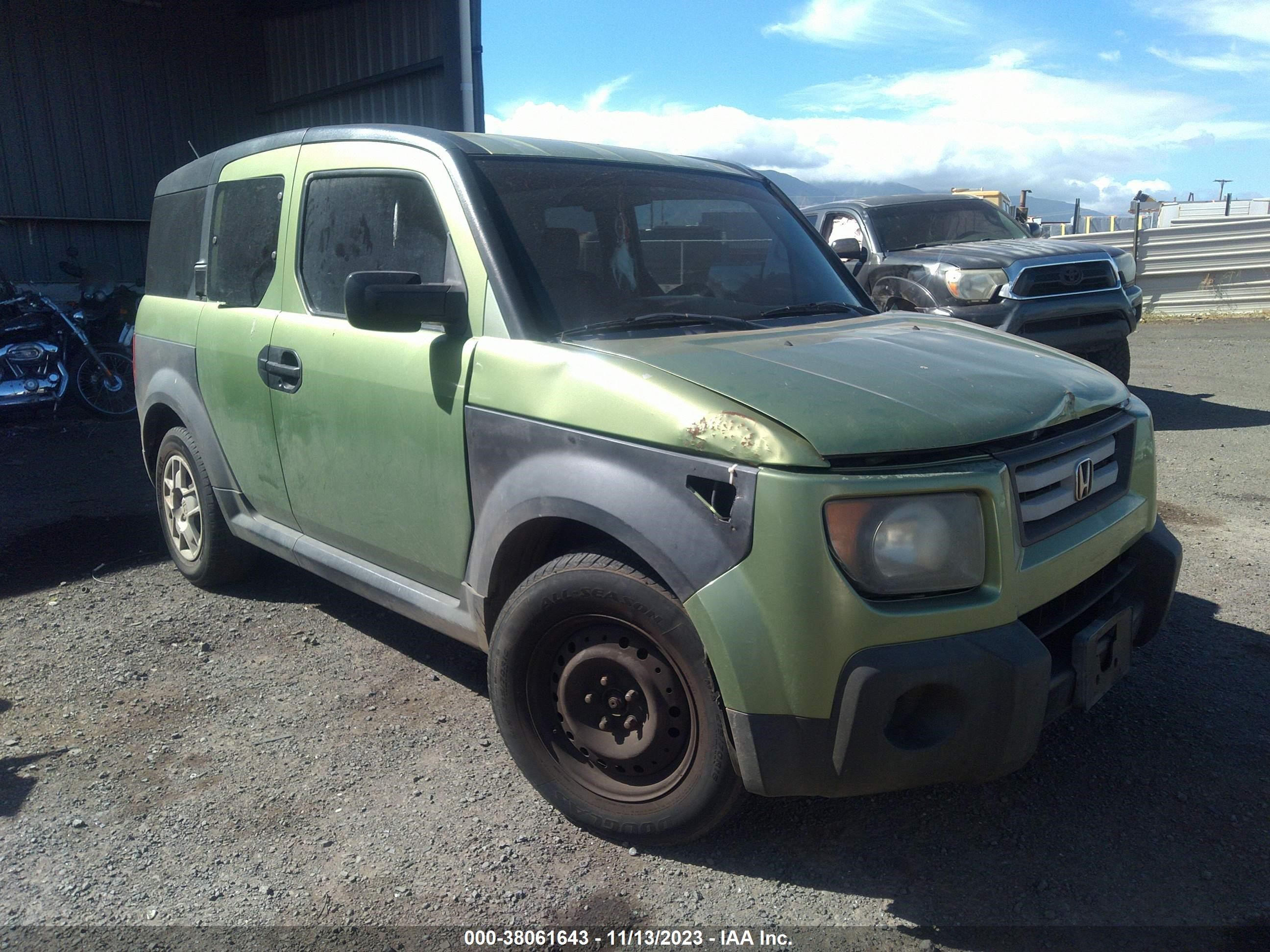 HONDA ELEMENT 2007 5j6yh18397l002526