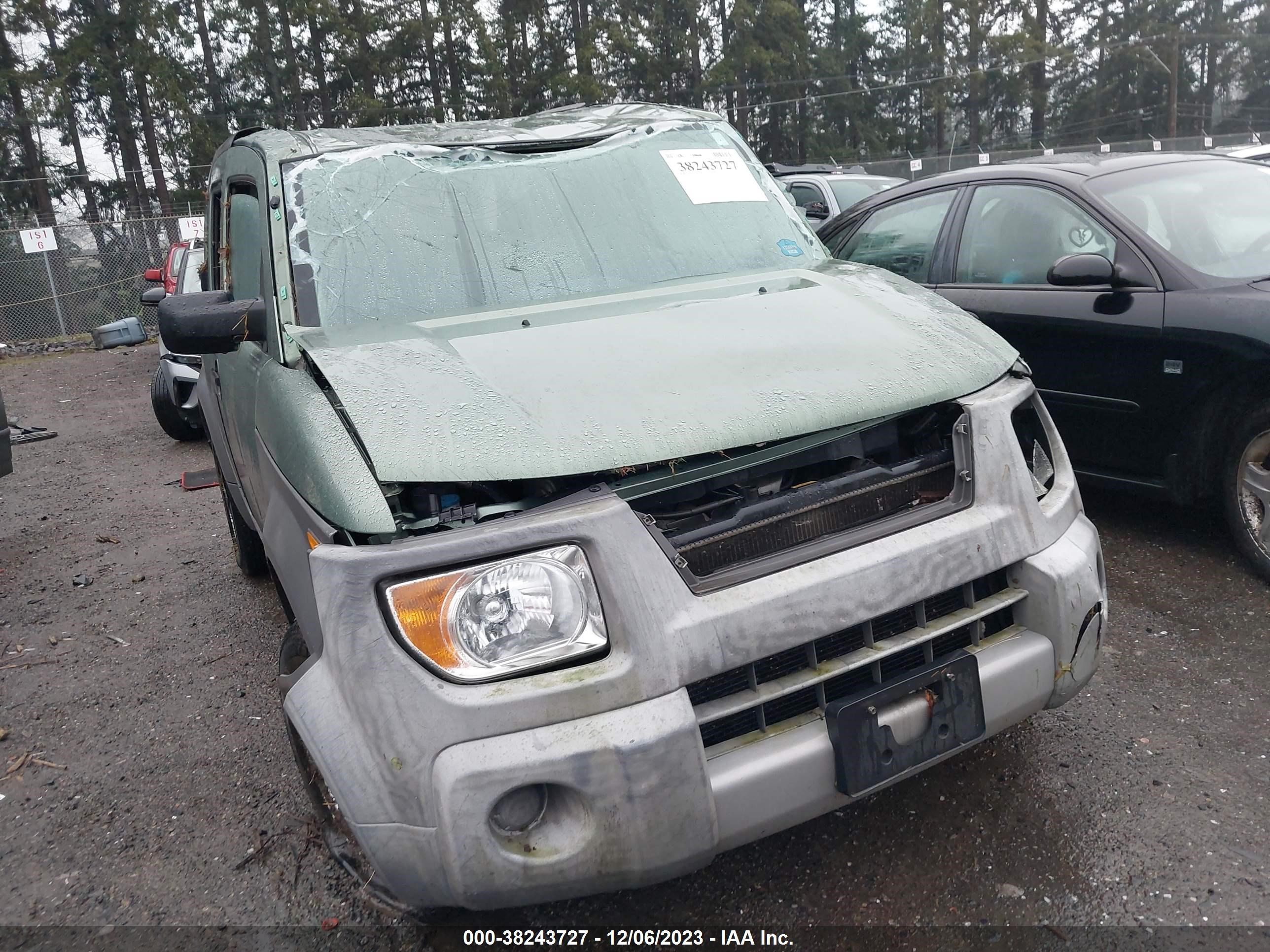 HONDA ELEMENT 2004 5j6yh183x4l008542