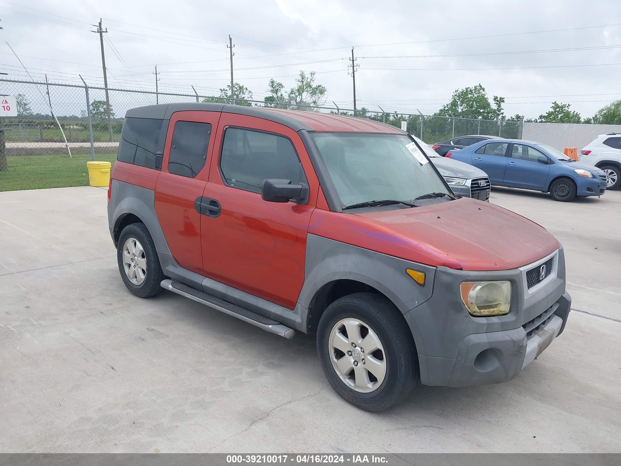 HONDA ELEMENT 2005 5j6yh183x5l005481