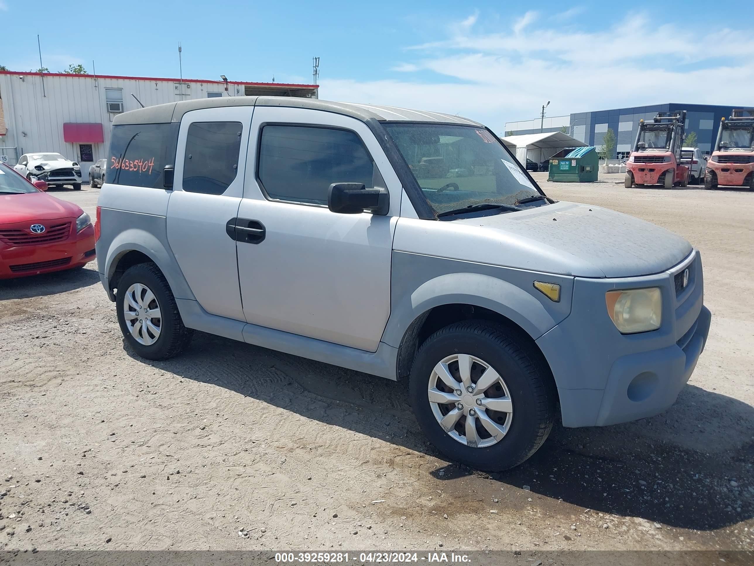 HONDA ELEMENT 2005 5j6yh183x5l015153