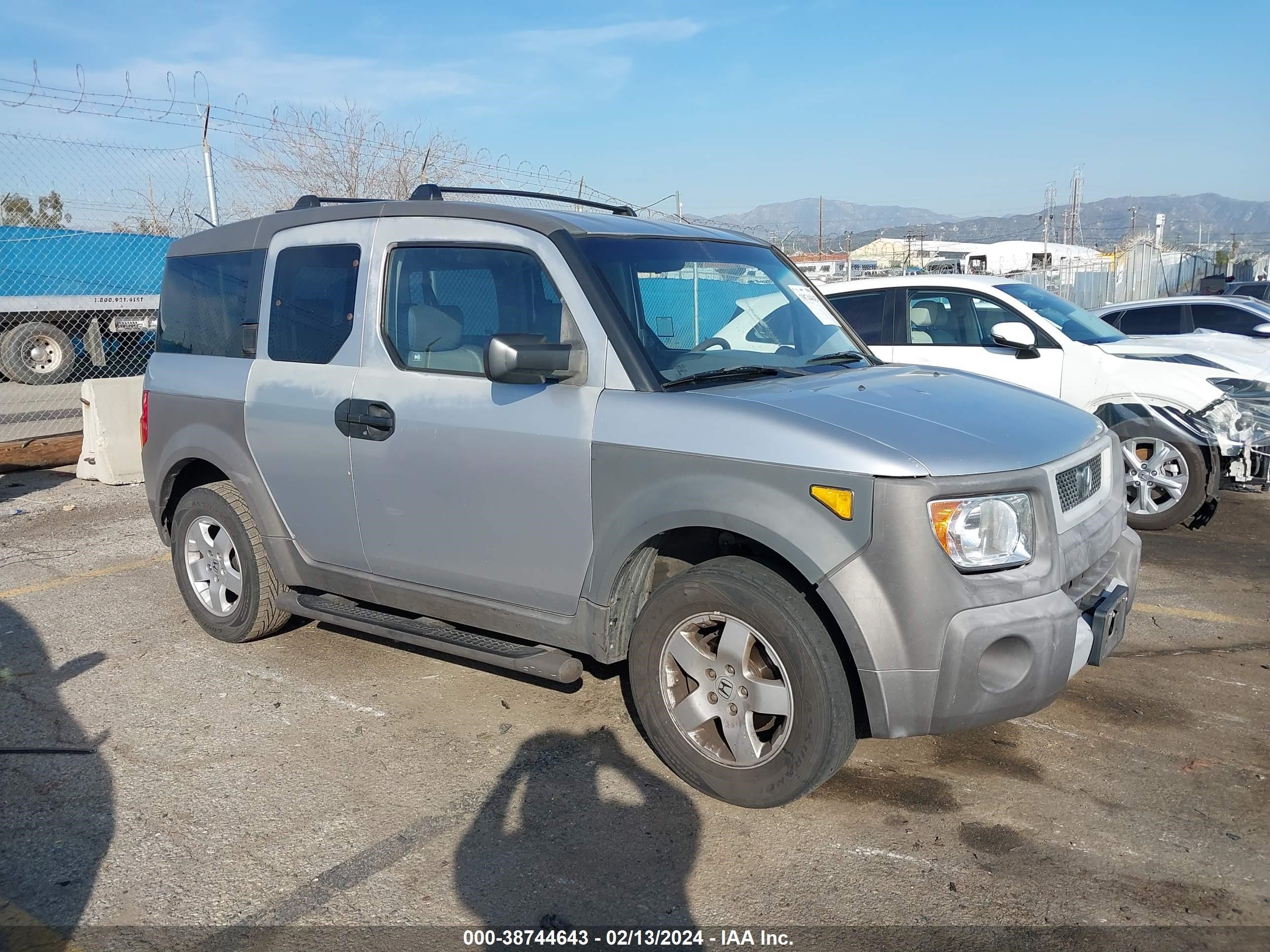 HONDA ELEMENT 2003 5j6yh18513l021342