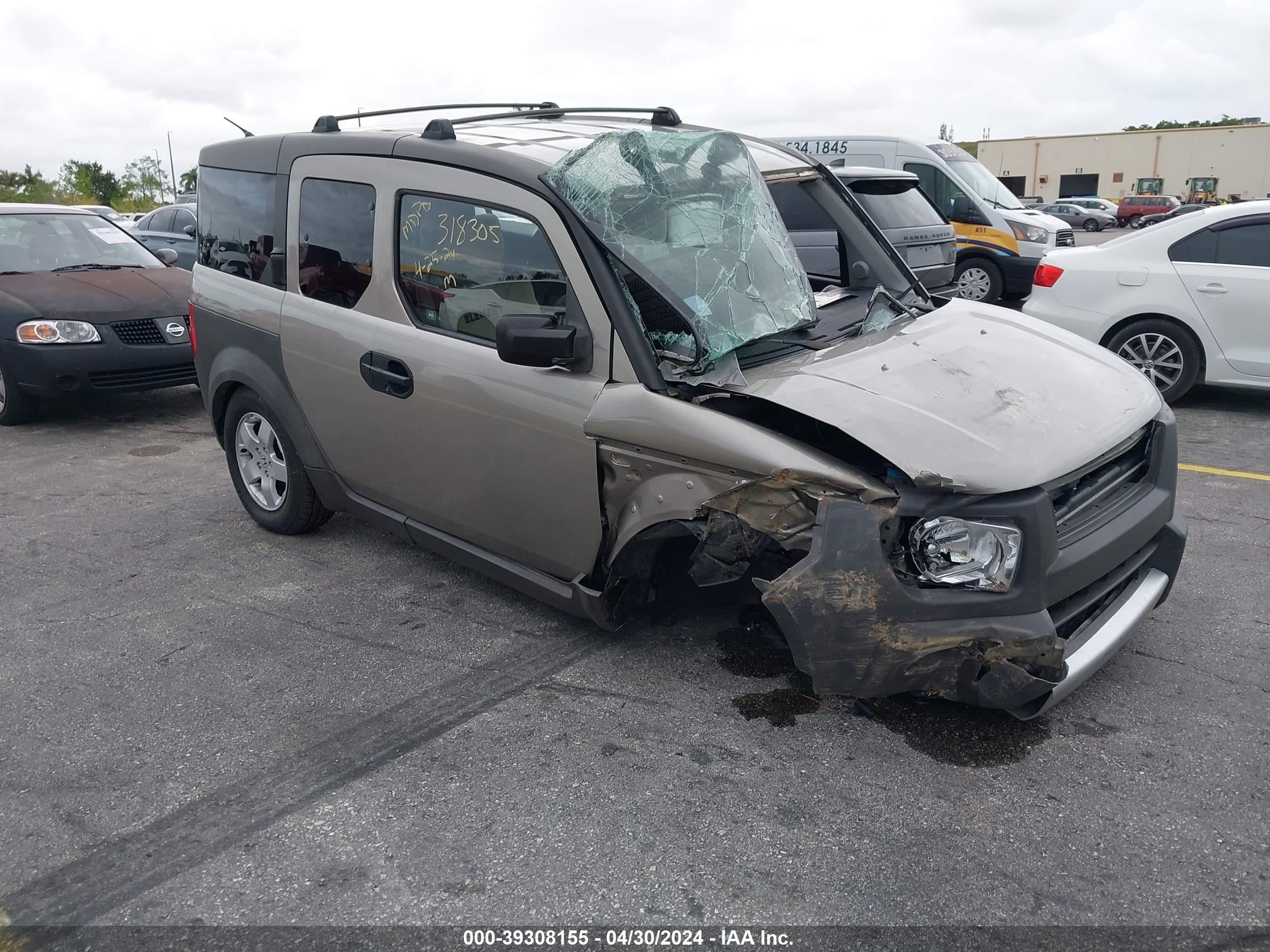 HONDA ELEMENT 2004 5j6yh18514l005269