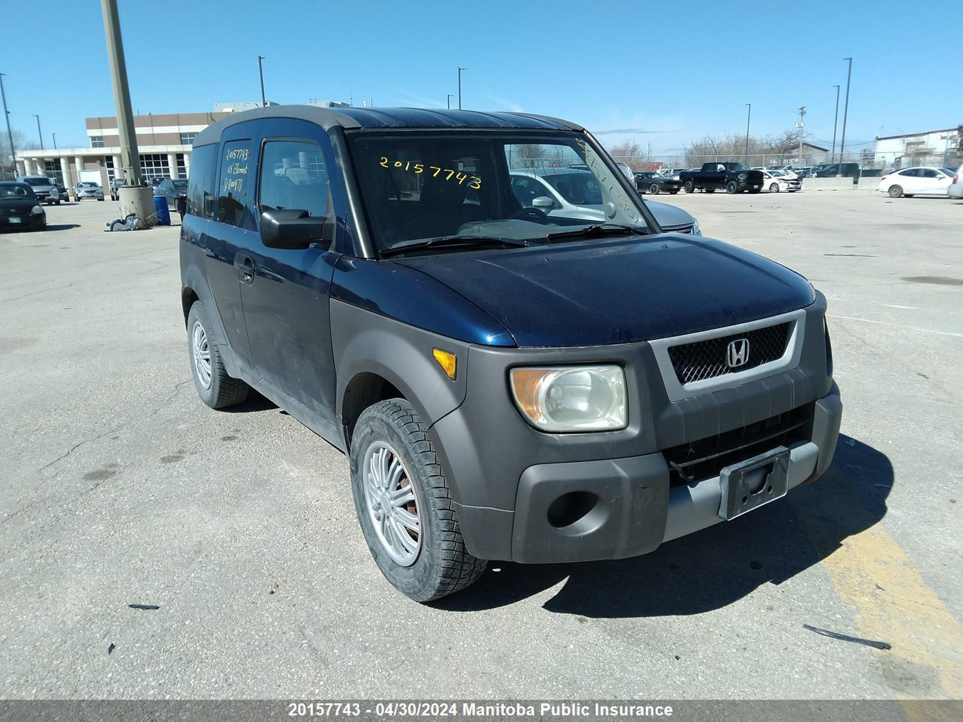 HONDA ELEMENT 2003 5j6yh18553l800971