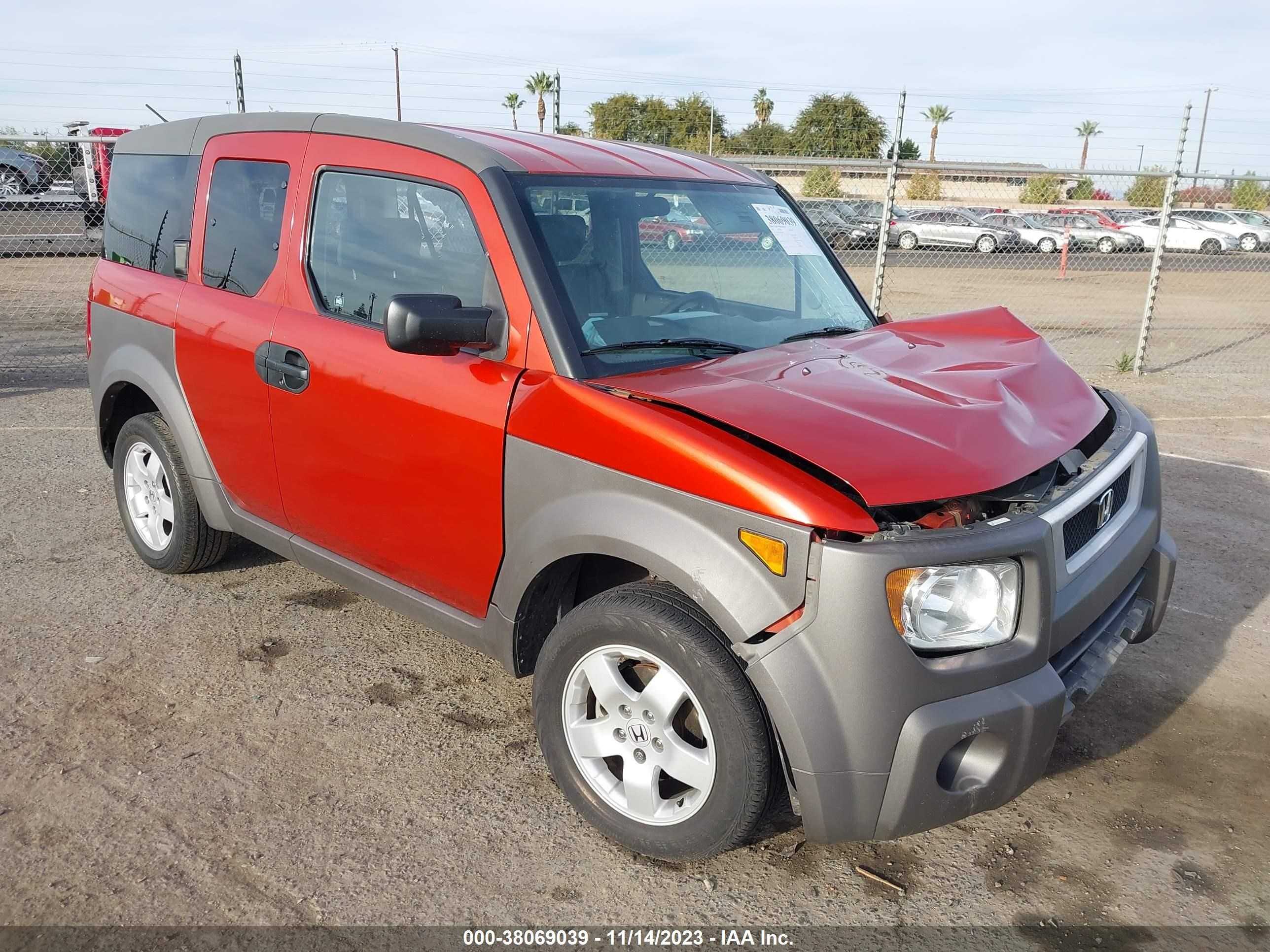 HONDA ELEMENT 2003 5j6yh18563l017187