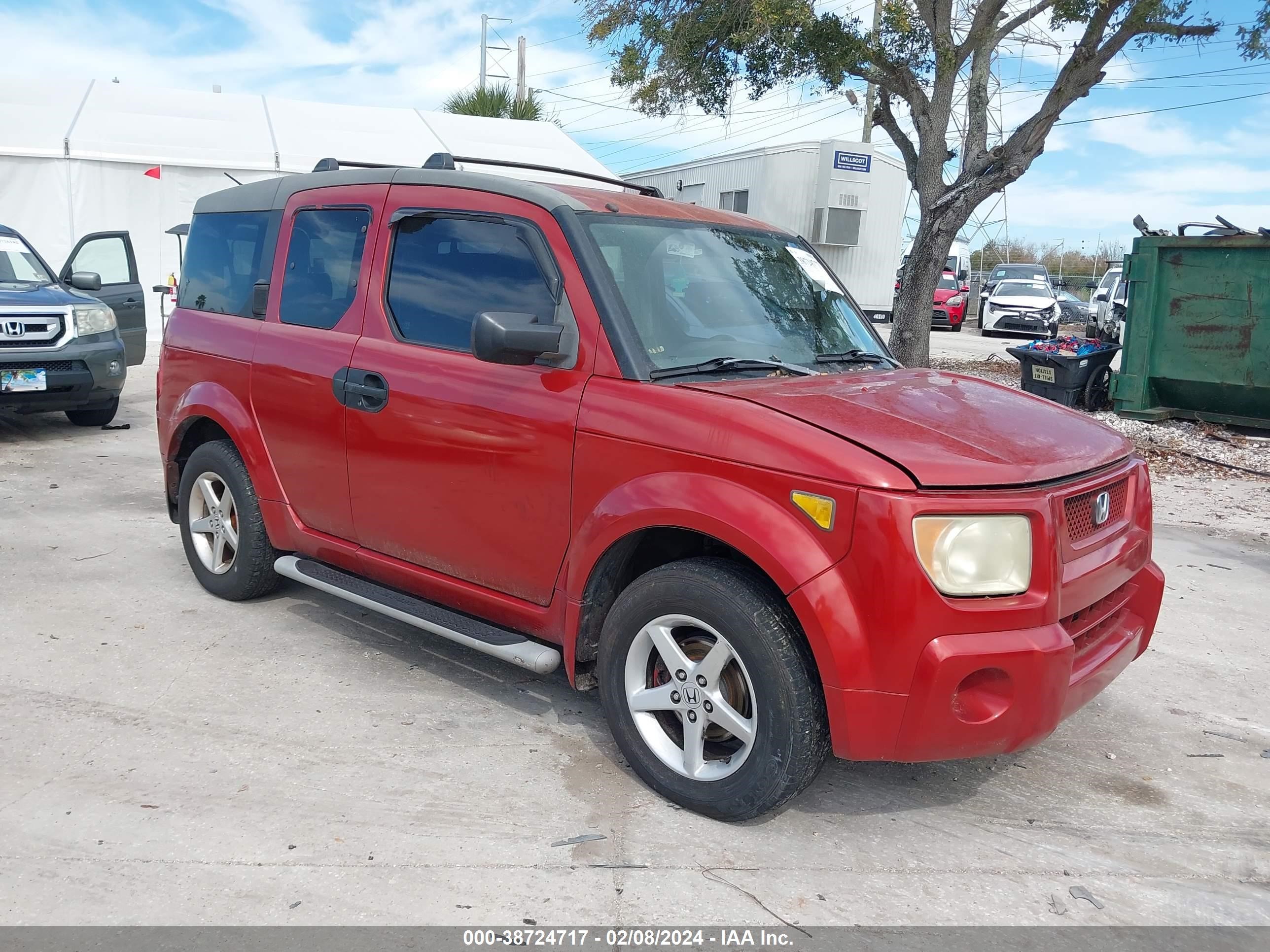 HONDA ELEMENT 2004 5j6yh18584l006984