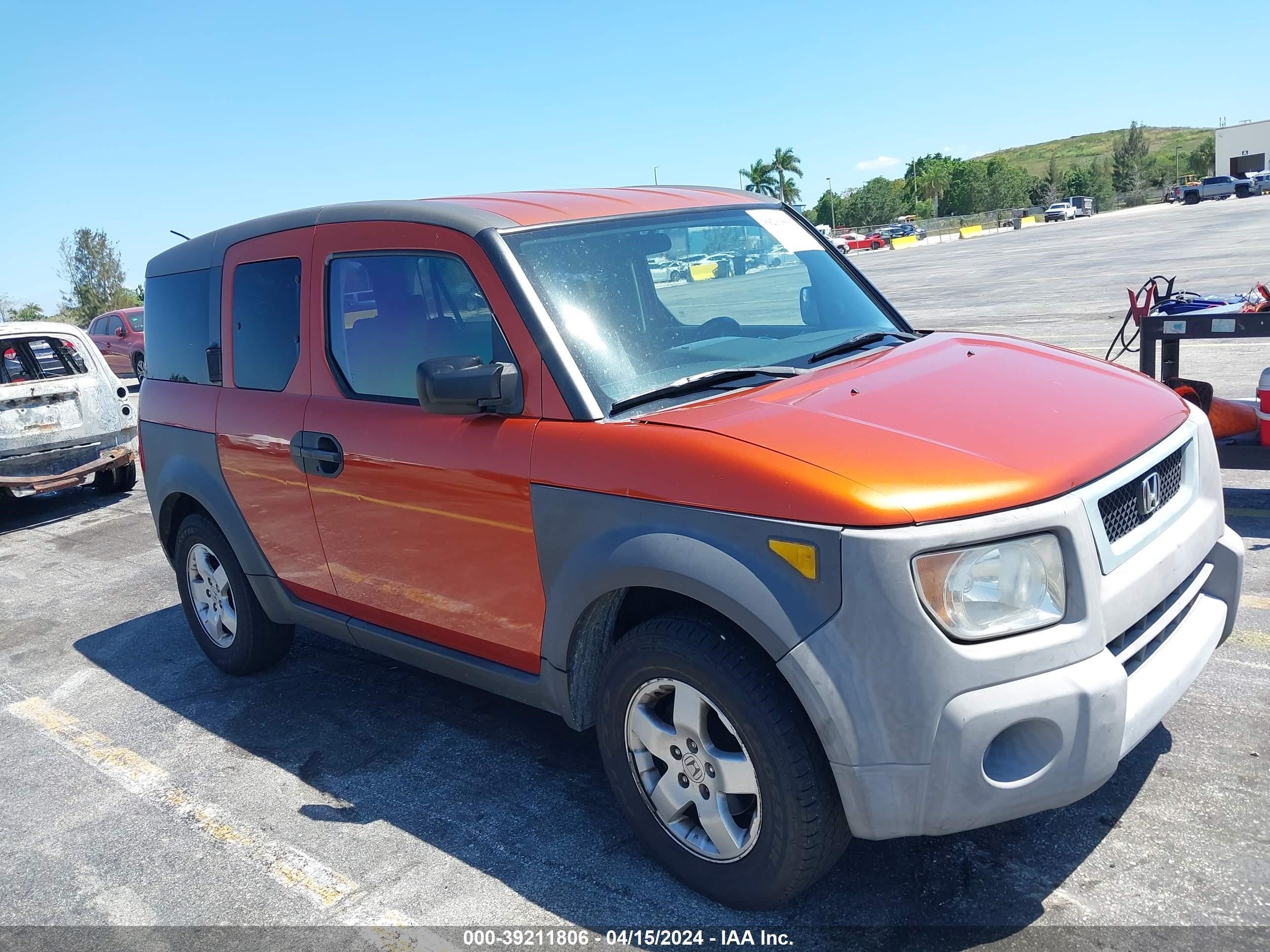 HONDA ELEMENT 2004 5j6yh18584l009853