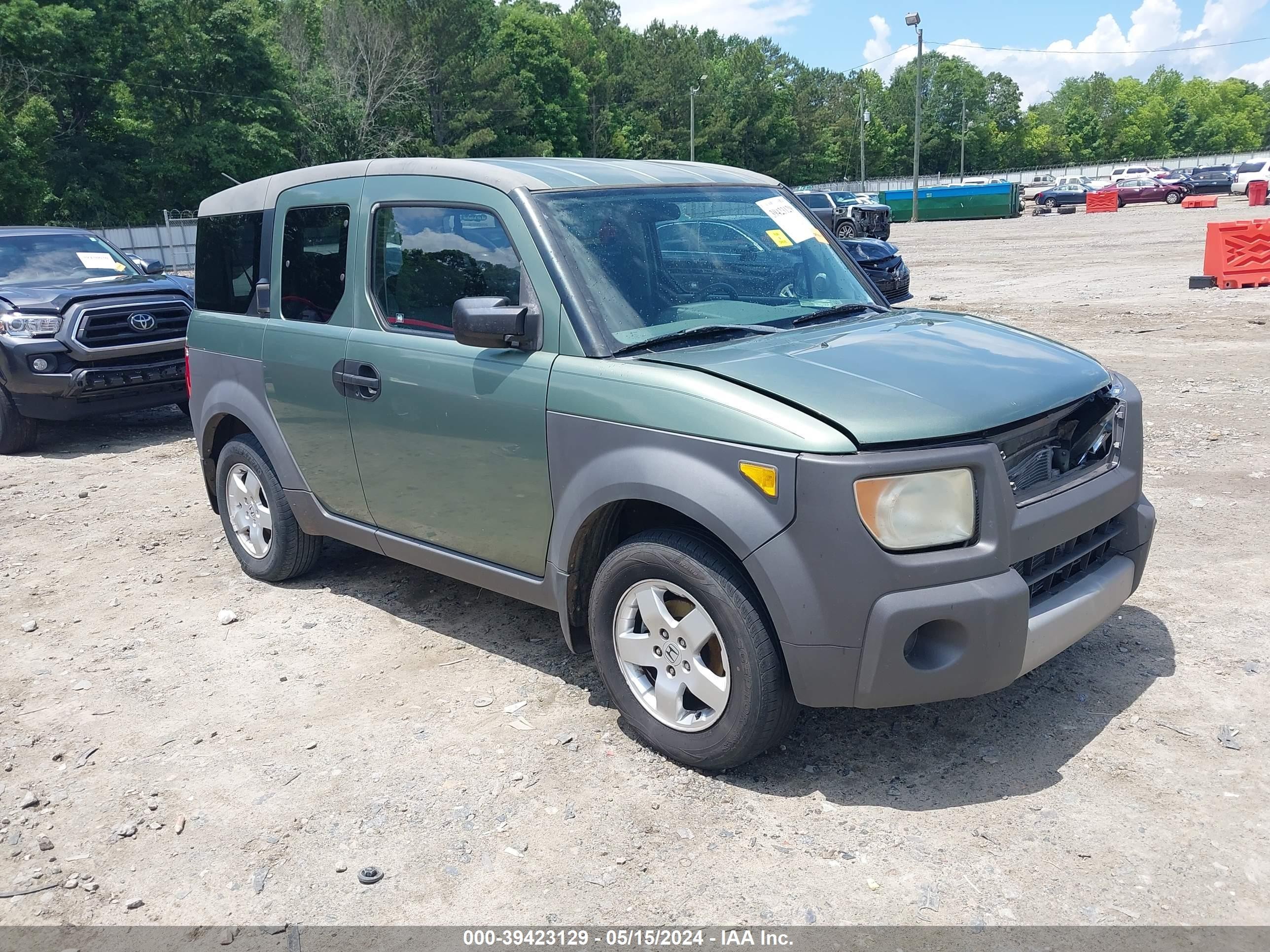 HONDA ELEMENT 2004 5j6yh185x4l012852