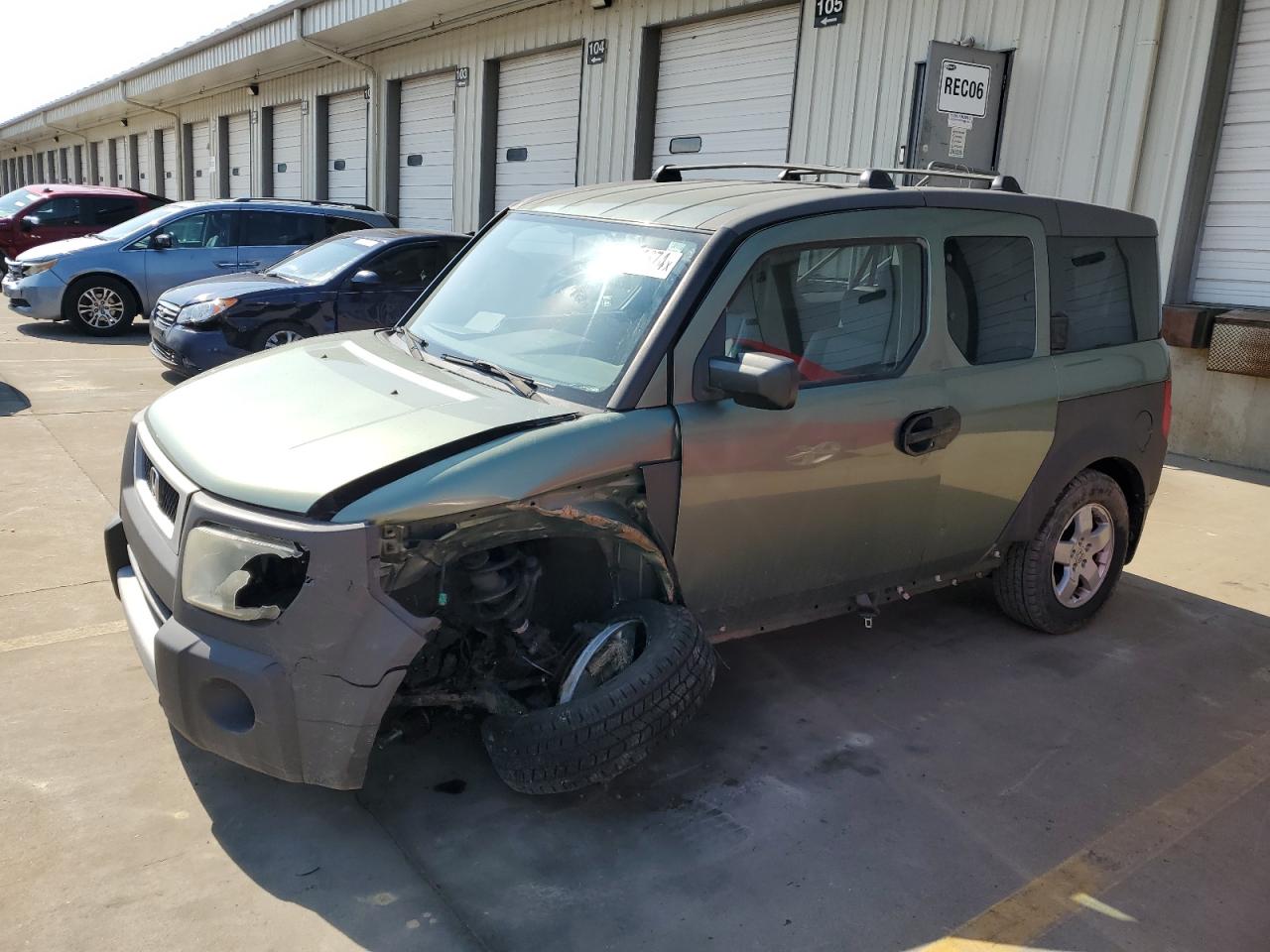 HONDA ELEMENT 2004 5j6yh185x4l014858