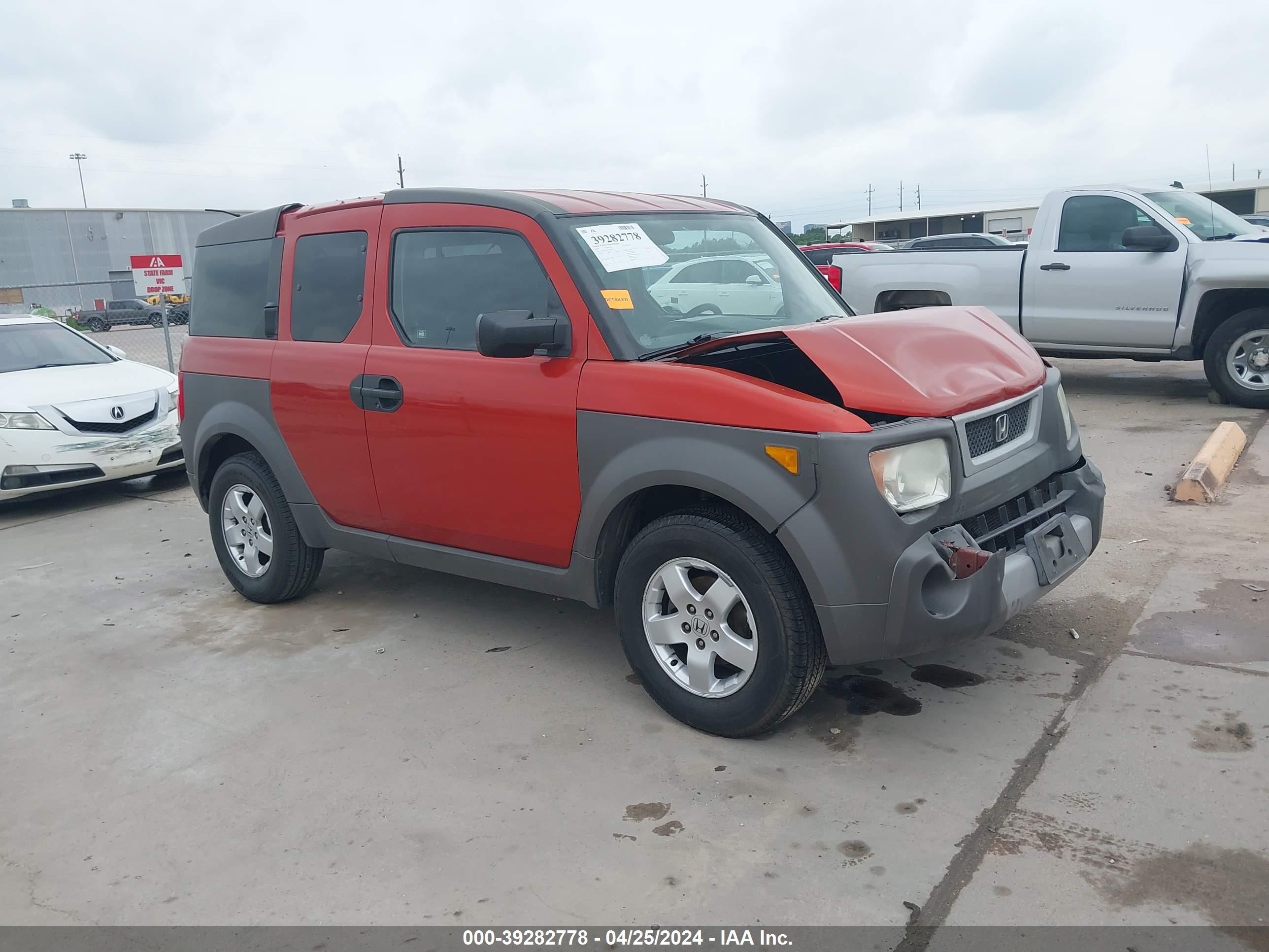 HONDA ELEMENT 2004 5j6yh18614l009959