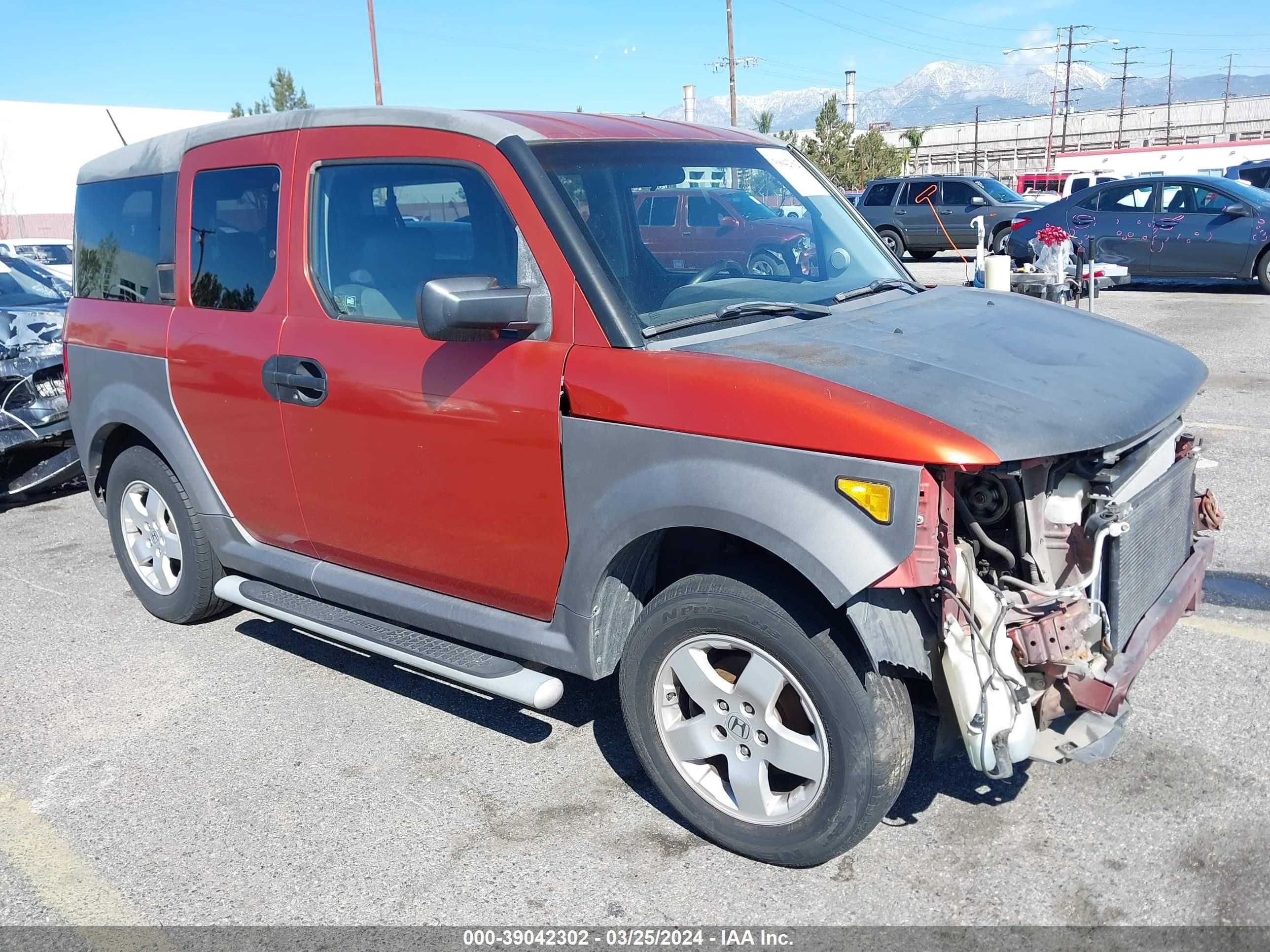 HONDA ELEMENT 2005 5j6yh18625l004528