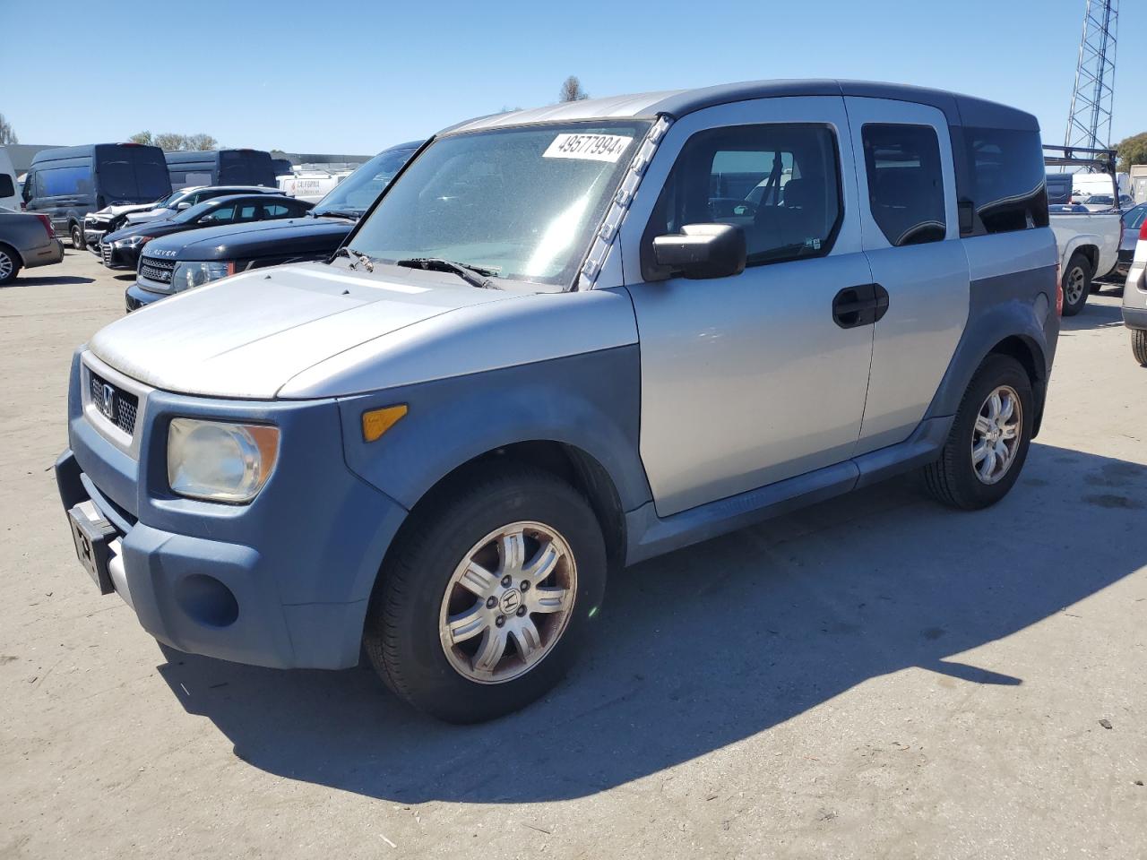 HONDA ELEMENT 2006 5j6yh186x6l005220