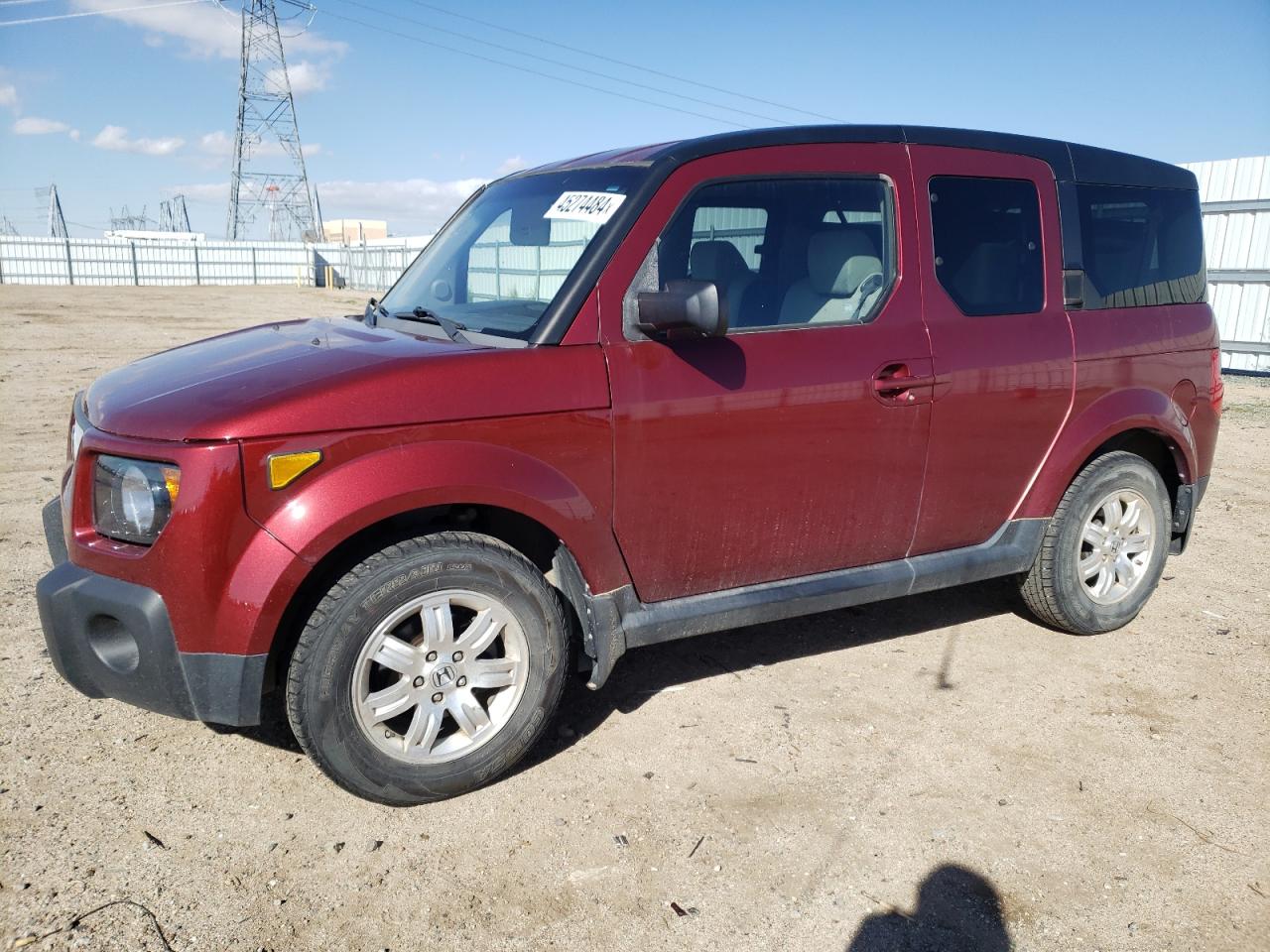 HONDA ELEMENT 2008 5j6yh18718l000080