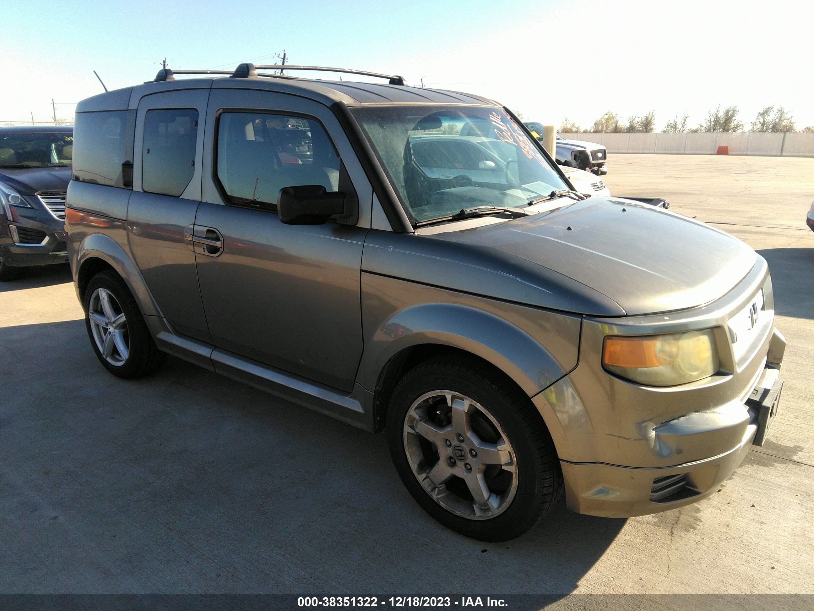 HONDA ELEMENT 2008 5j6yh18918l000050