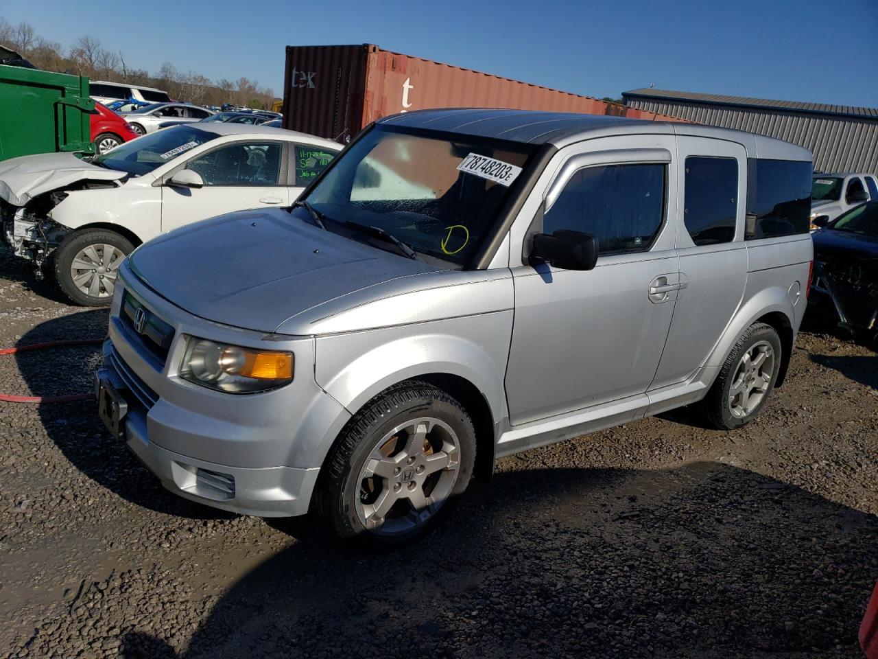 HONDA ELEMENT 2007 5j6yh18927l008379