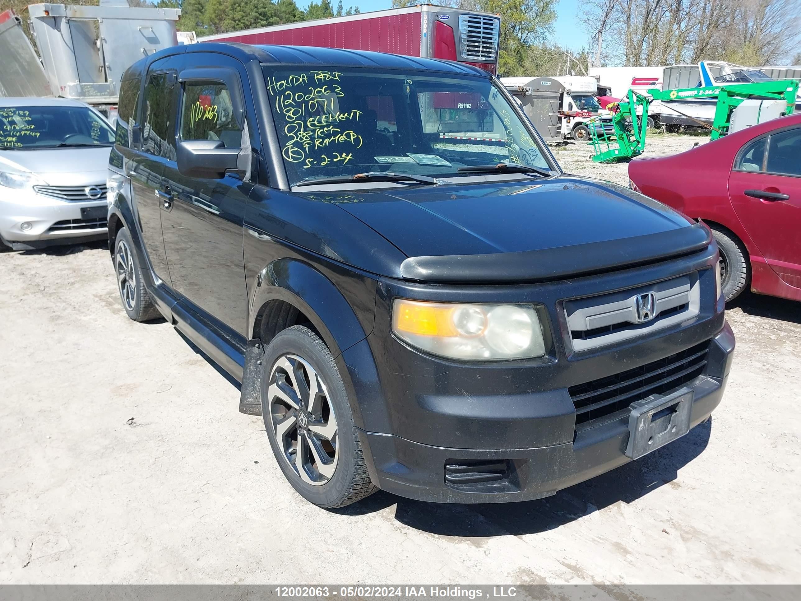 HONDA ELEMENT 2007 5j6yh18967l801071