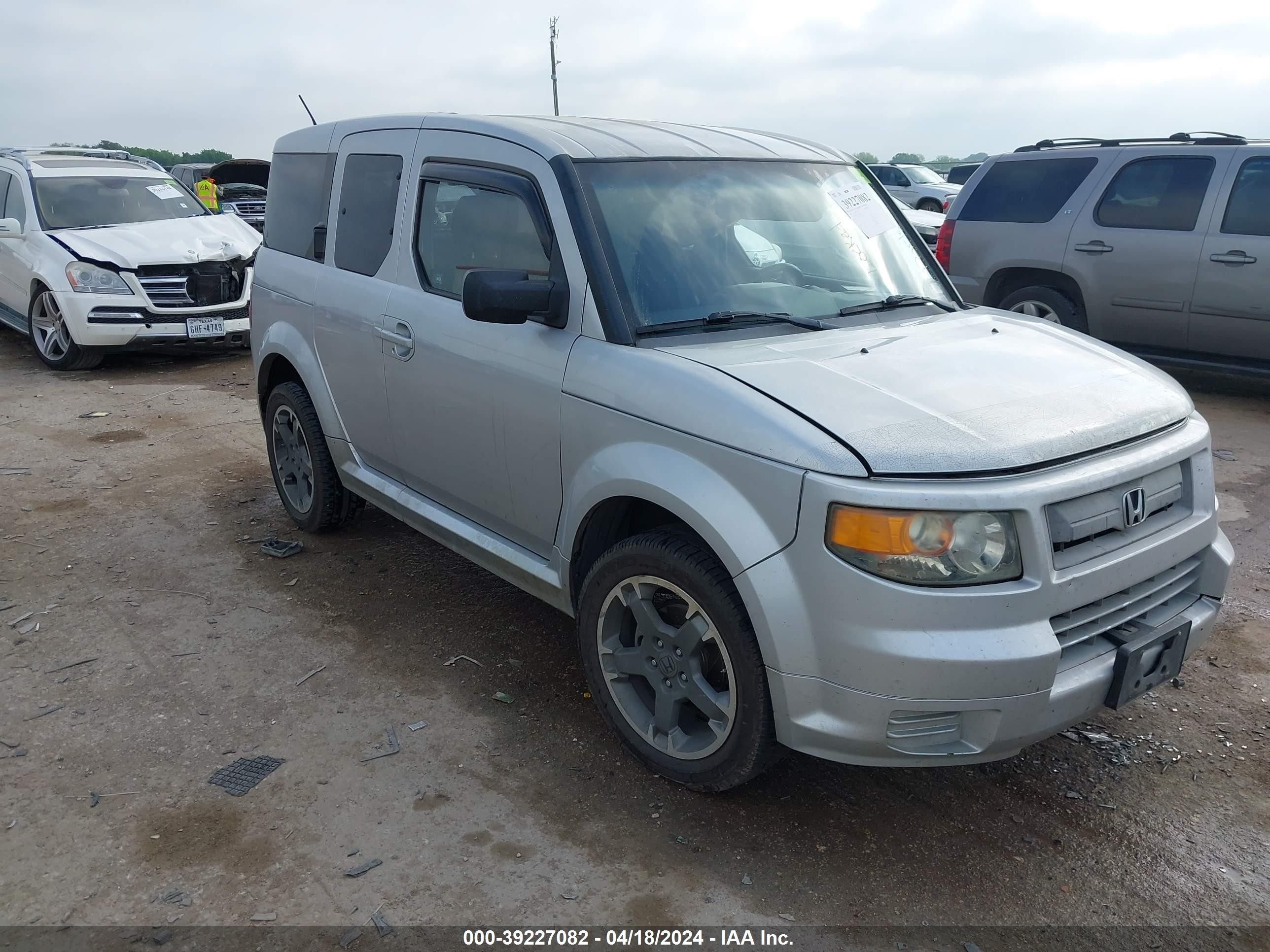 HONDA ELEMENT 2008 5j6yh189x8l016392