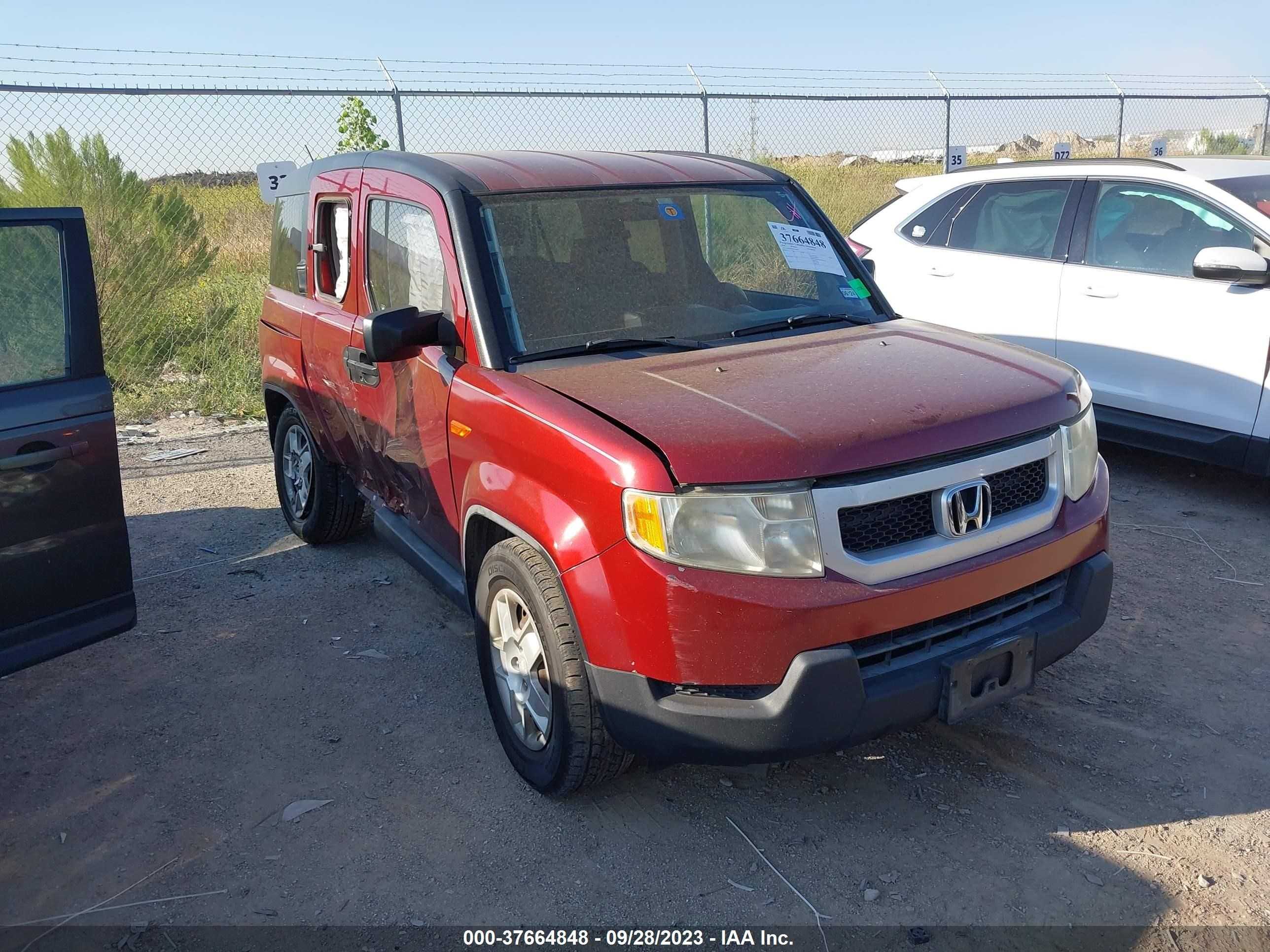 HONDA ELEMENT 2010 5j6yh1h30al004673